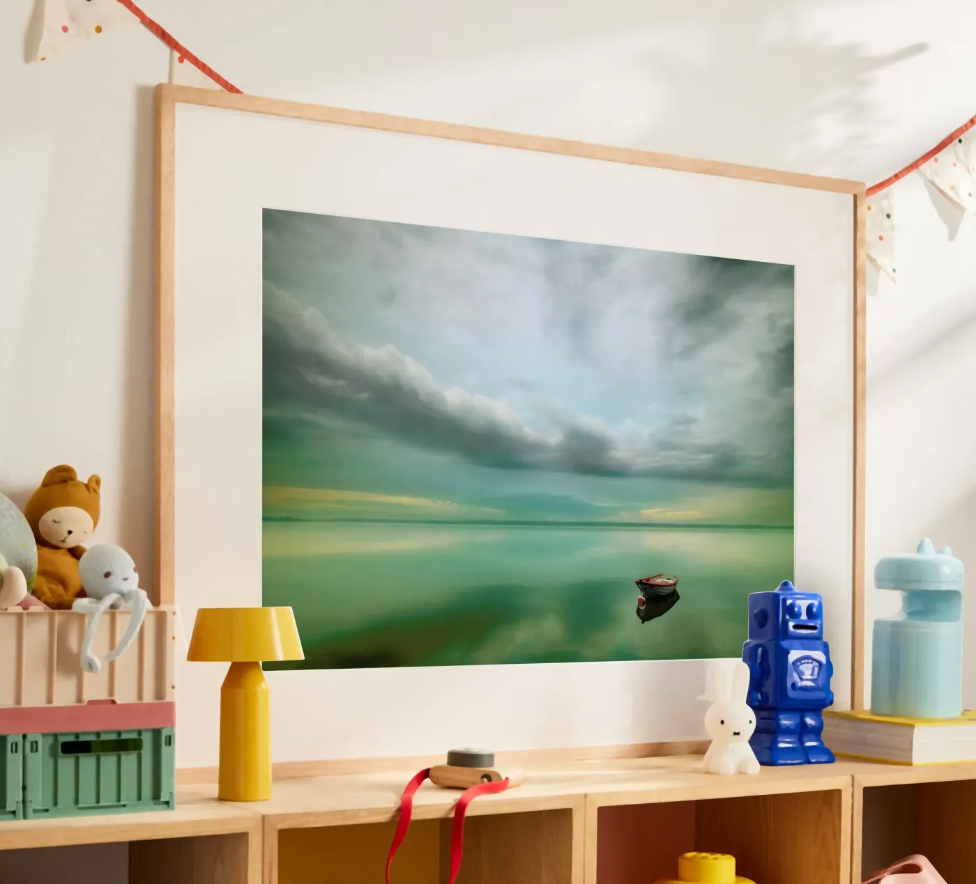 Boat Poster von Pictufy