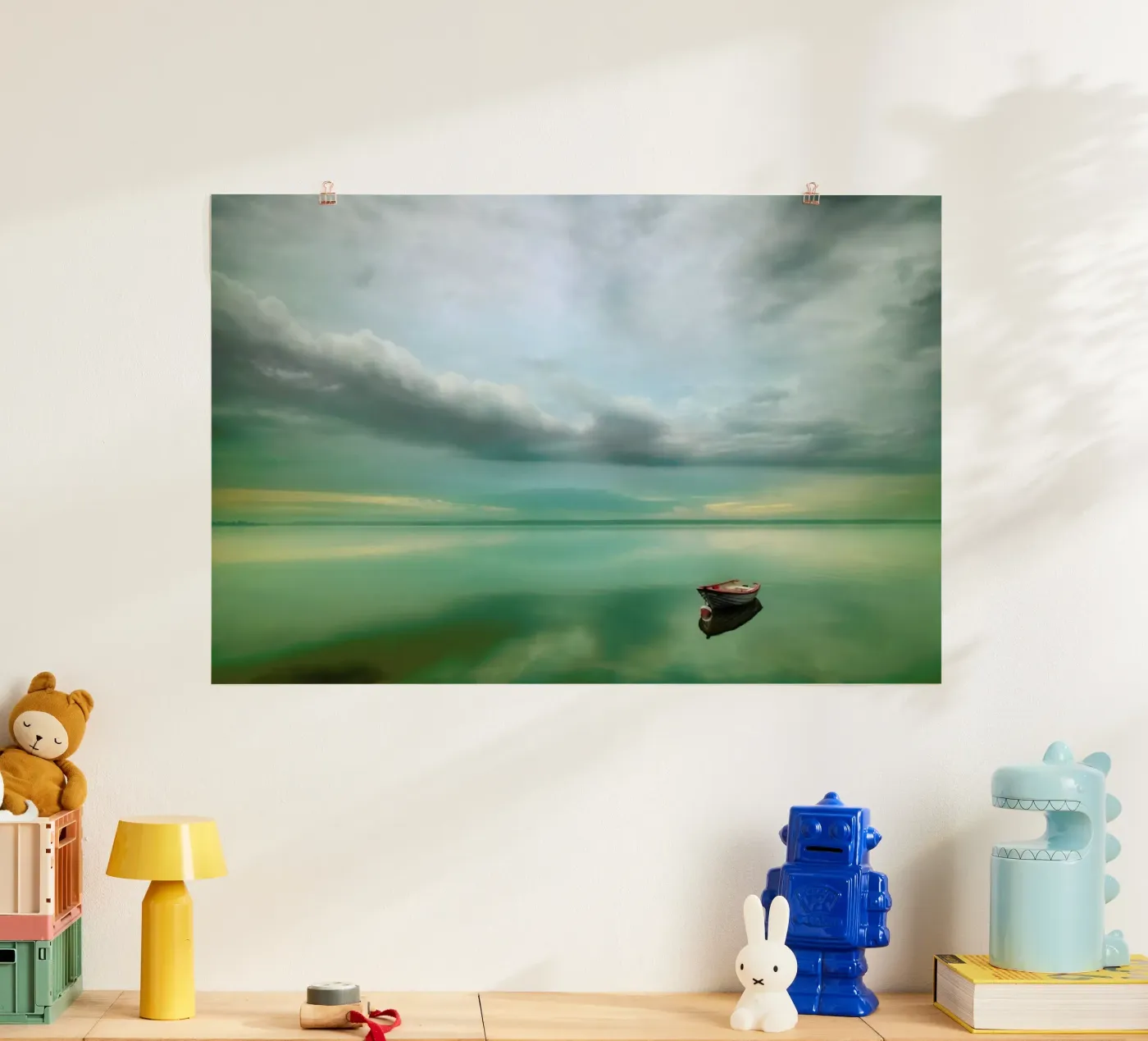 Boat Poster von Pictufy