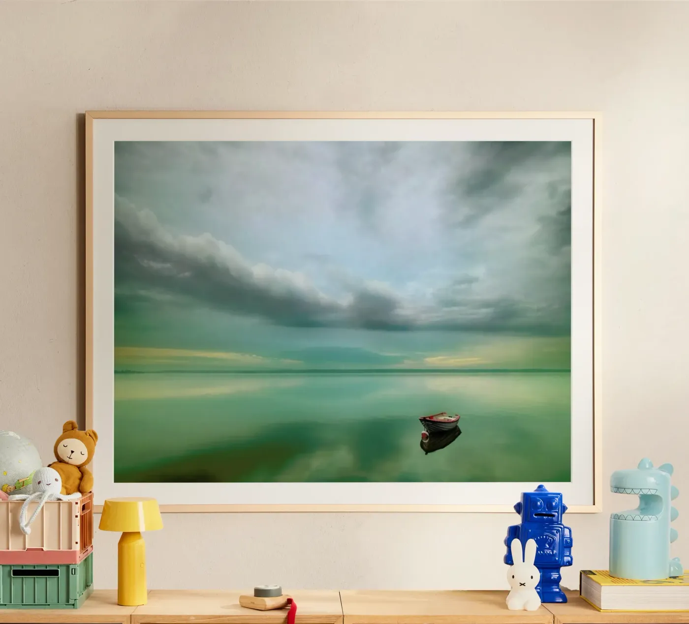 Boat Poster von Pictufy