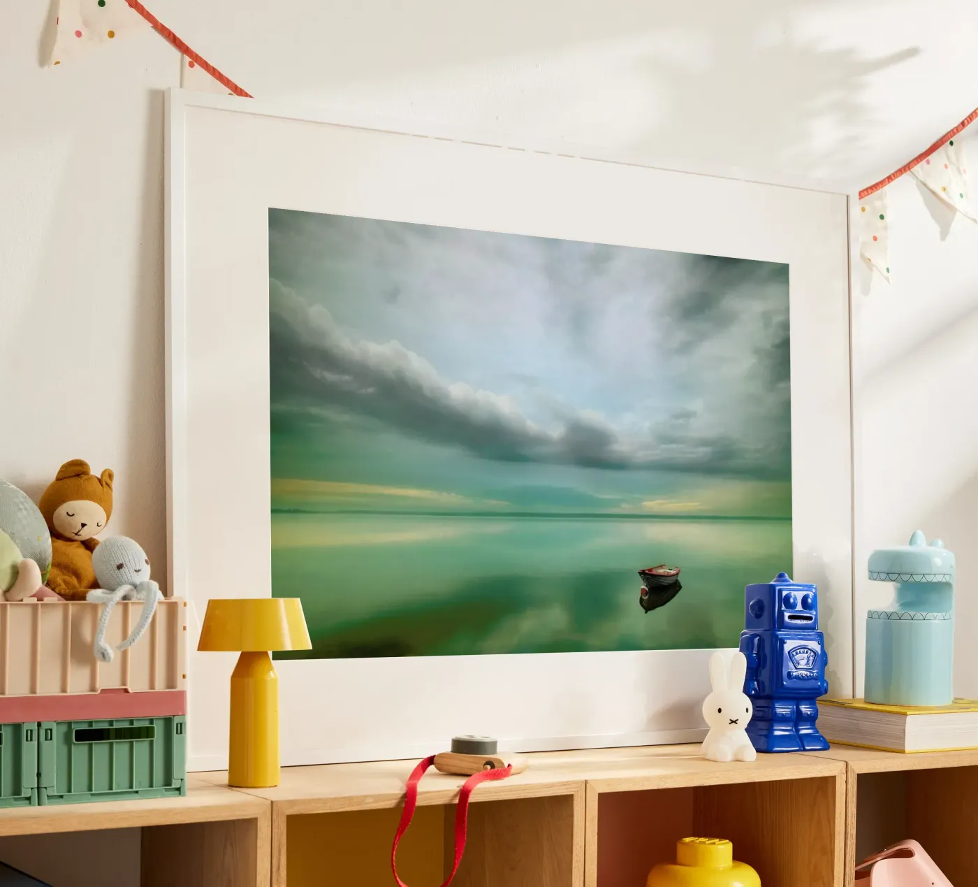 Boat Poster von Pictufy