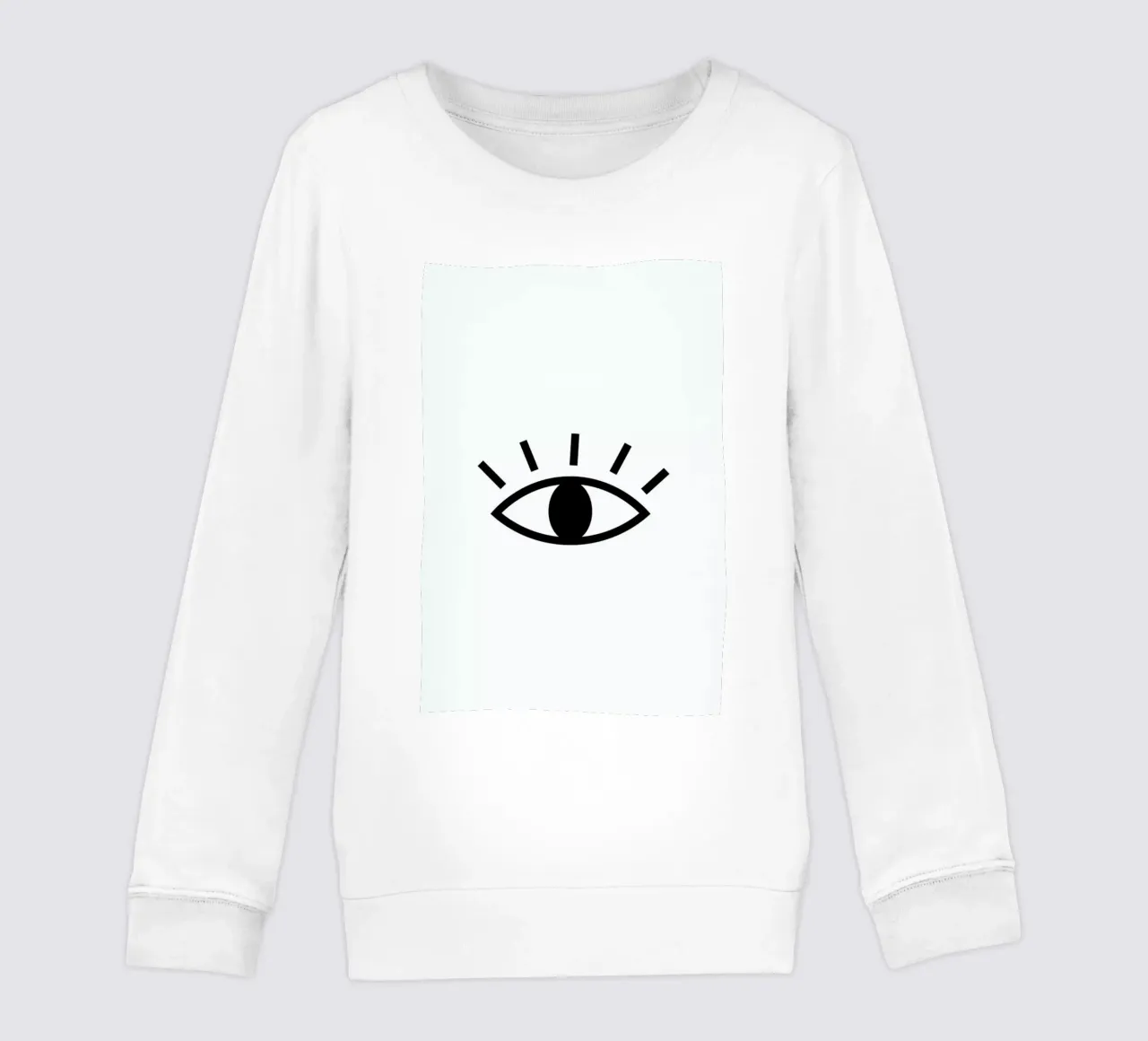 Open Eye kids sweatshirt by daylight design studio