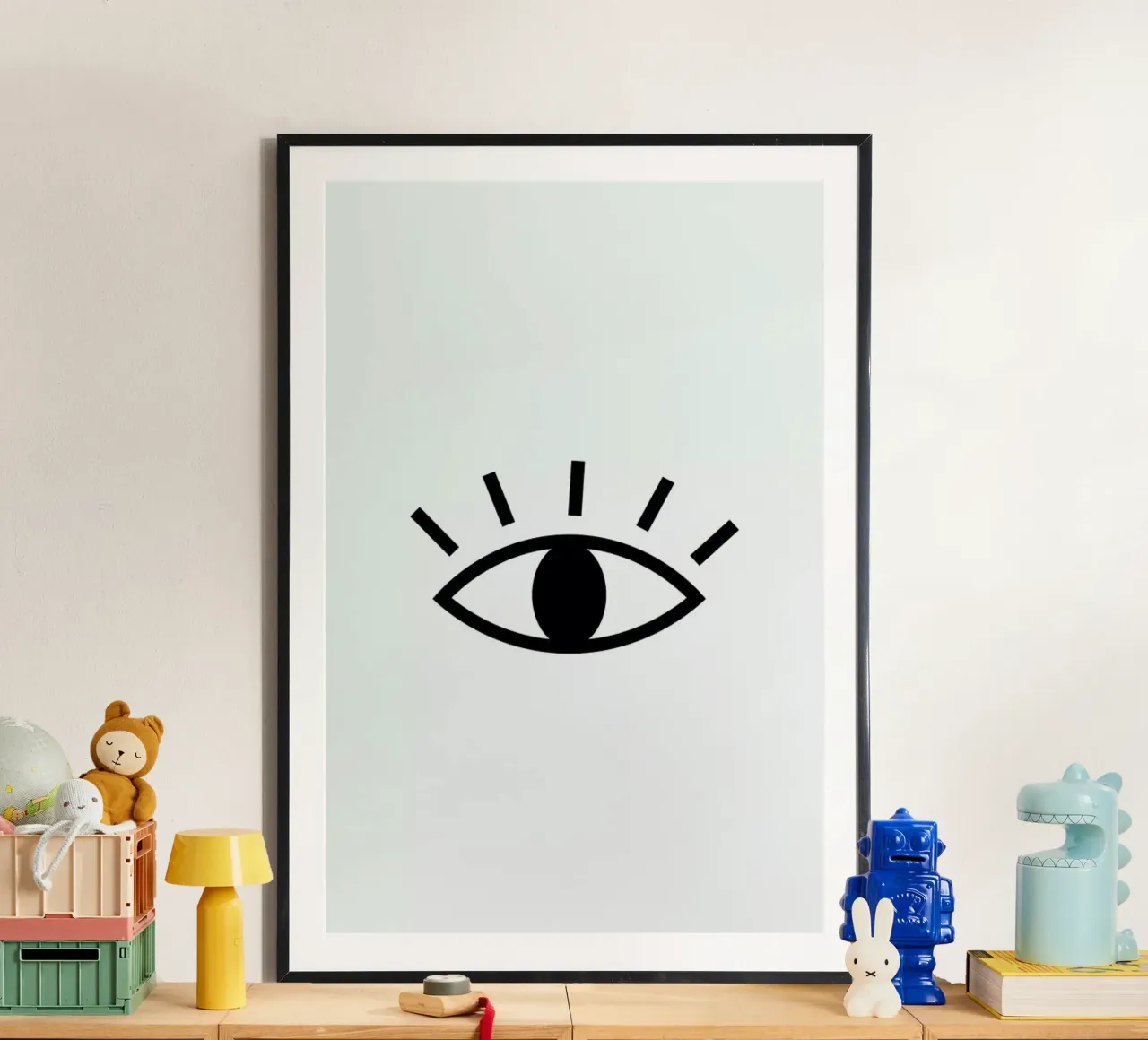 Open Eye poster da daylight design studio
