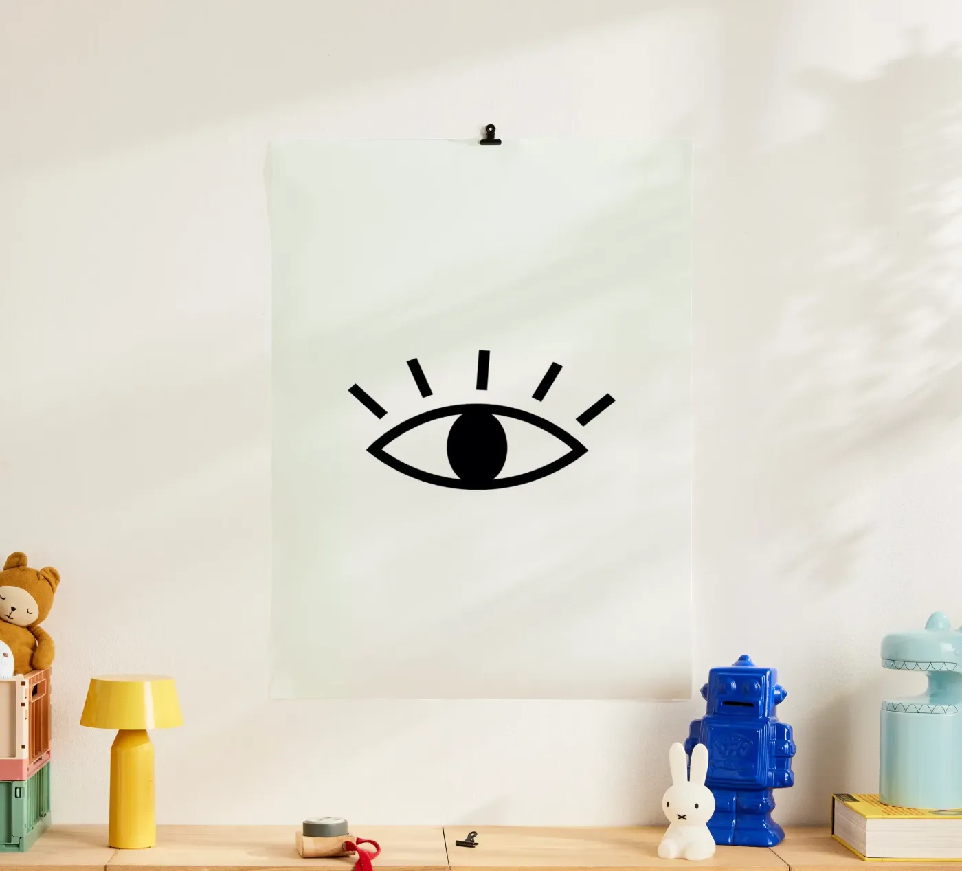 Open Eye poster by daylight design studio
