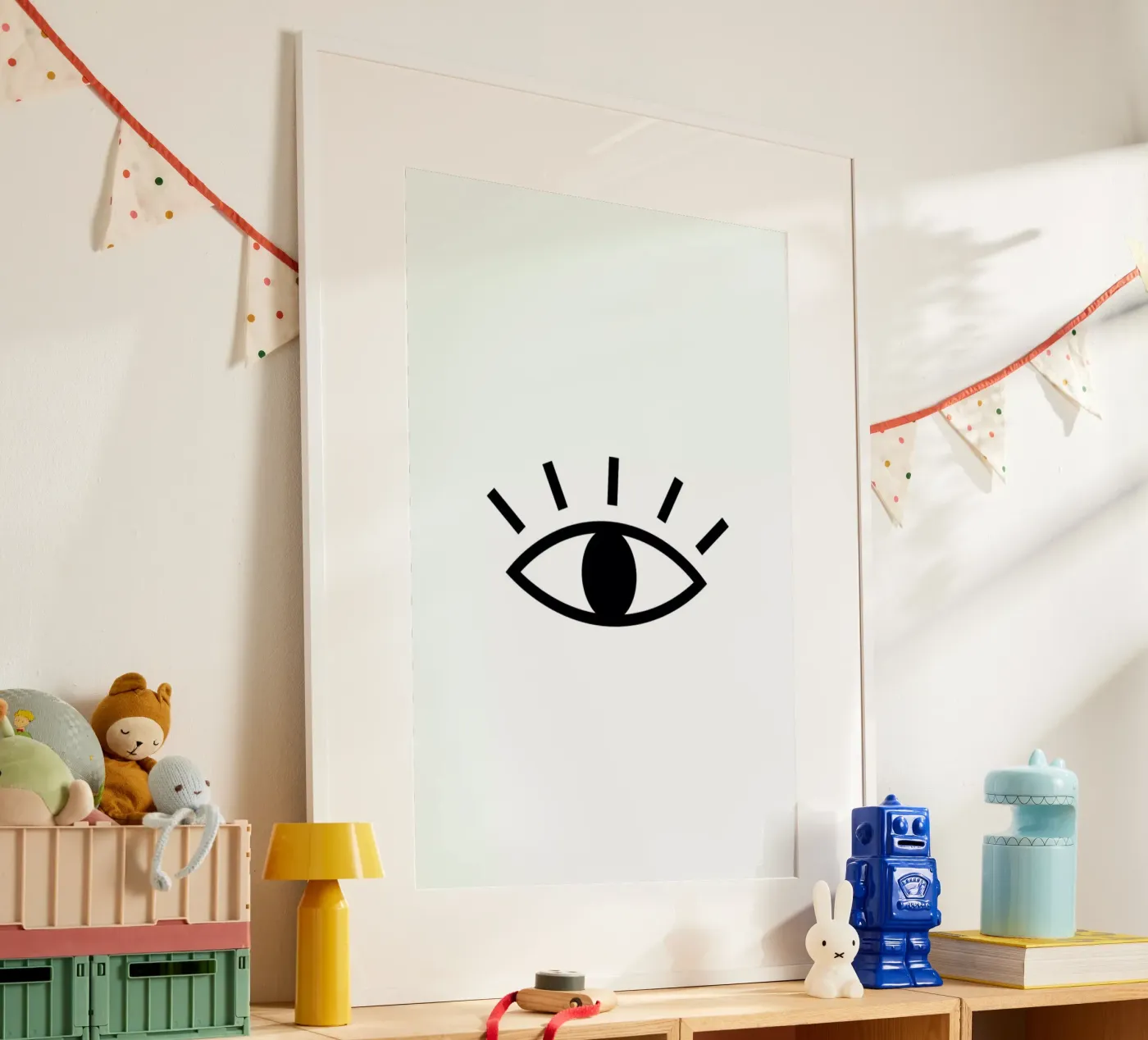 Open Eye poster by daylight design studio