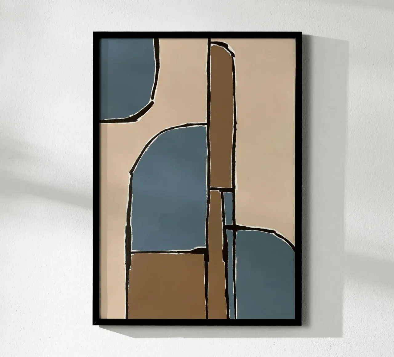 abstract shapes no6 carta hahnemühle da Andrea Reichhart Art