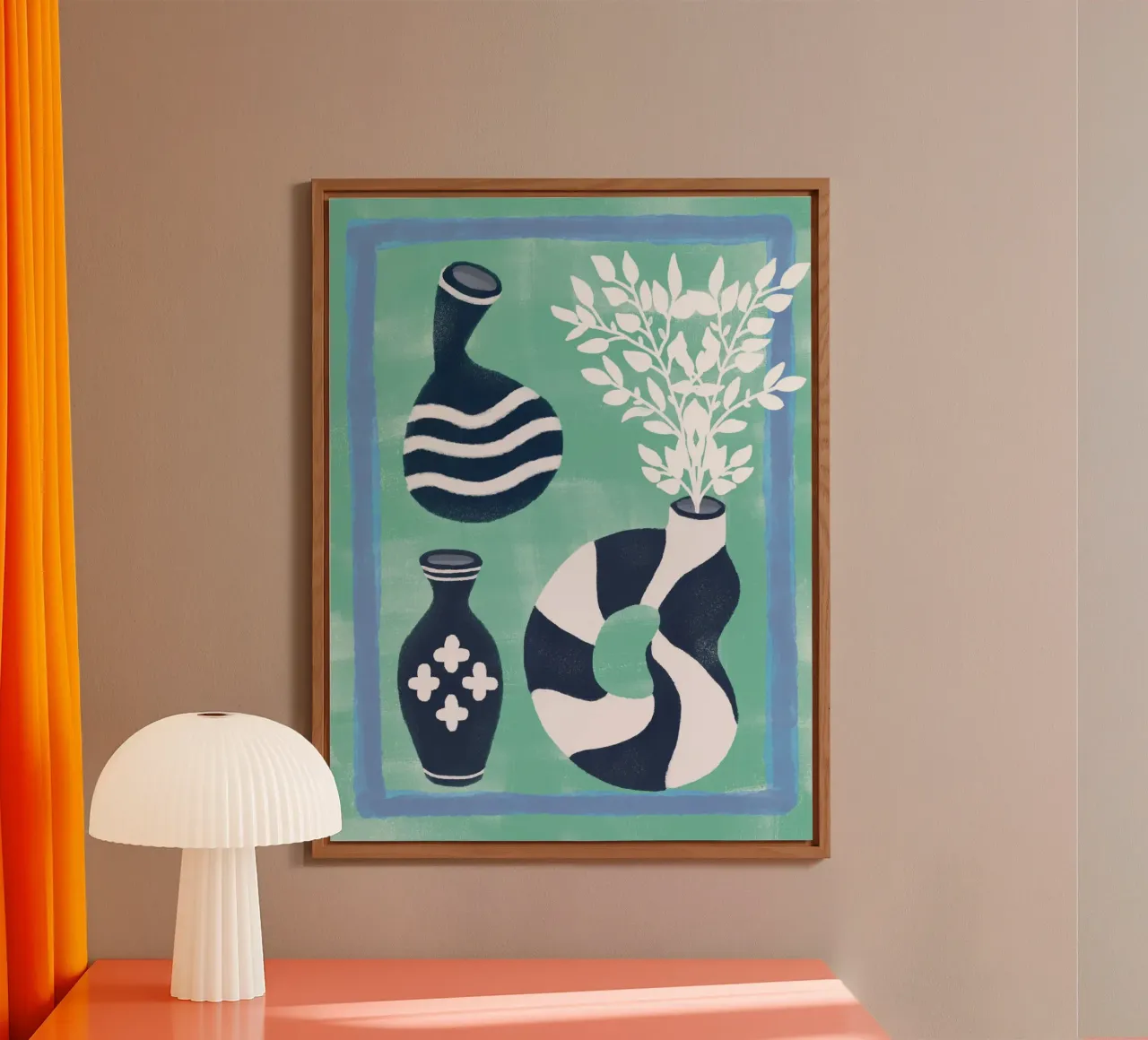 GREEN HARMONIA forex plate by Pictufy Sun & Spirit