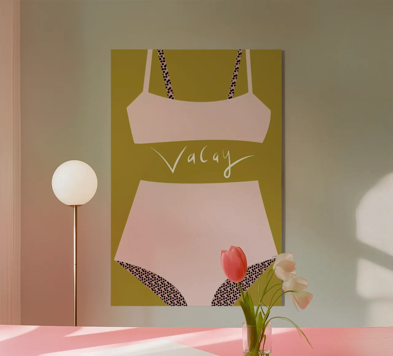 Vacay plexiglass da Linda Gobeta