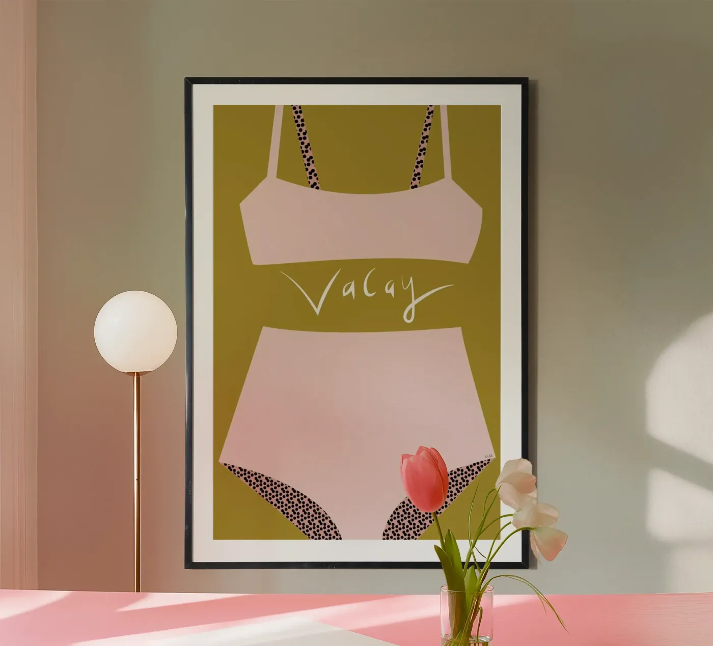 Vacay poster by Linda Gobeta
