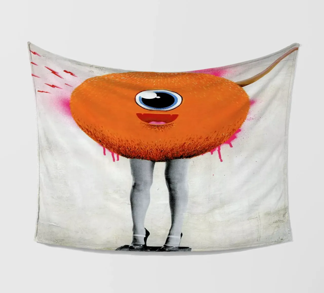 Eye Spy coperta in pile da Famous When Dead