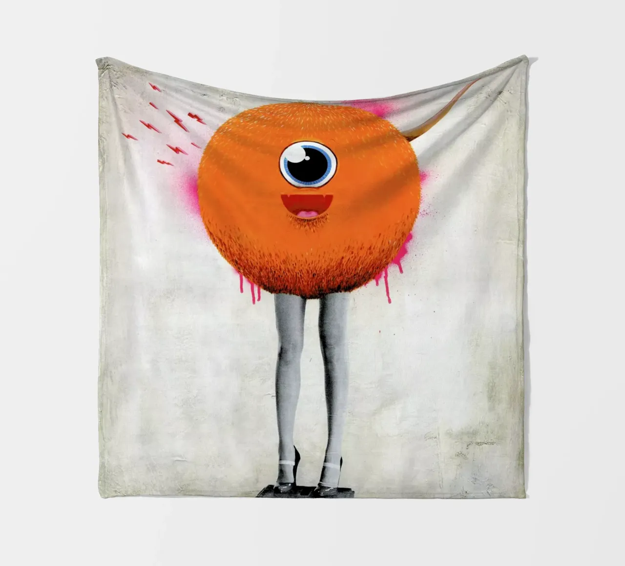 Eye Spy coperta in pile da Famous When Dead