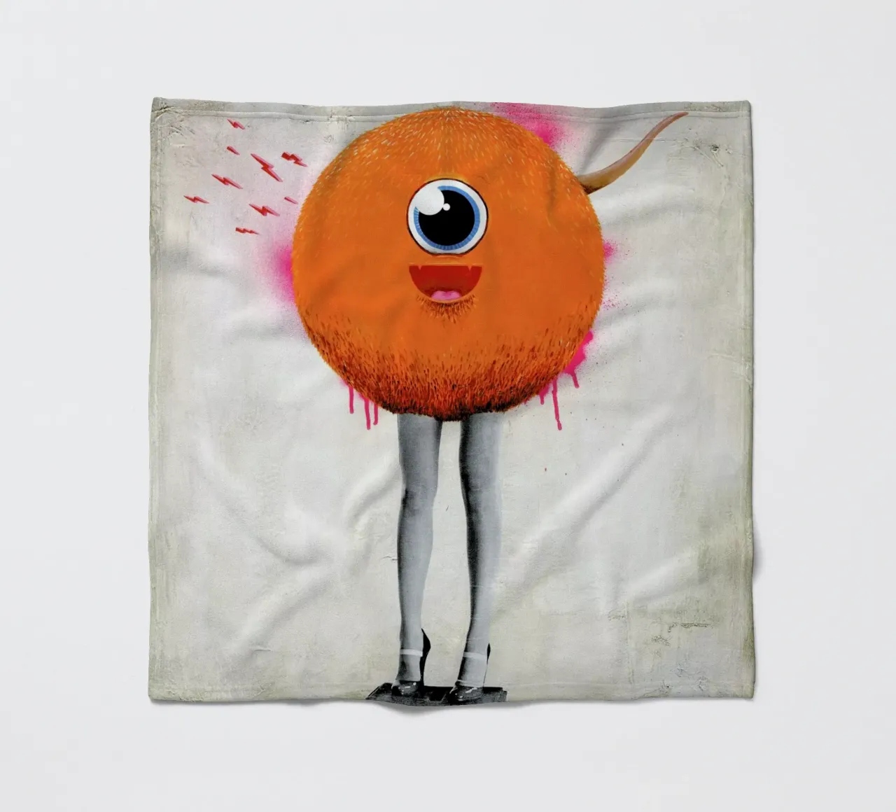 Eye Spy coperta in pile da Famous When Dead