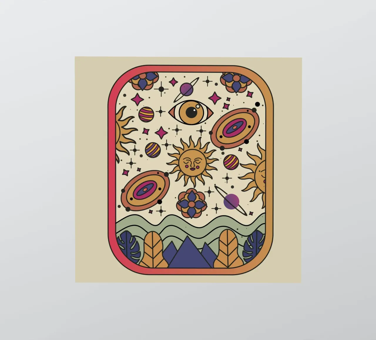 The Cosmic Effect sticker by Dharma