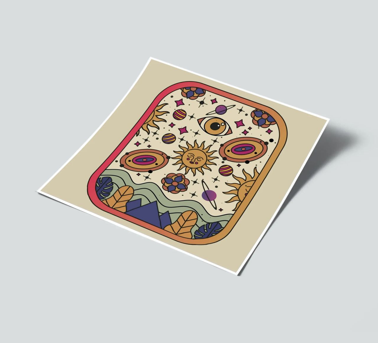 The Cosmic Effect Stickerbogen von Dharma