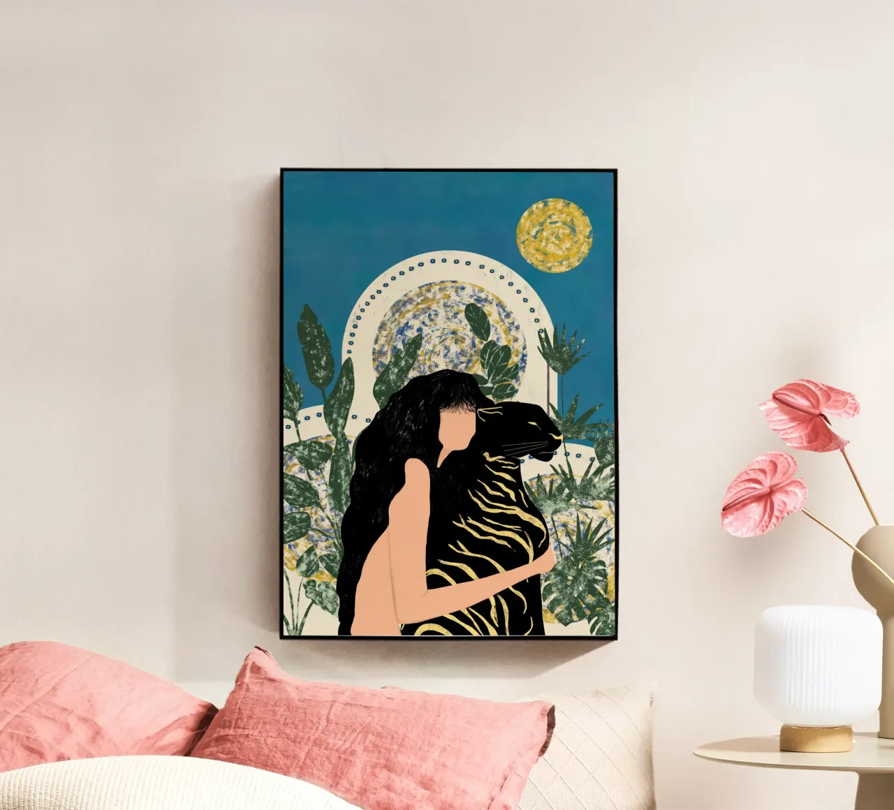 SELVAGGIO E NUDO plexiglass da Pictufy Sun & Spirit