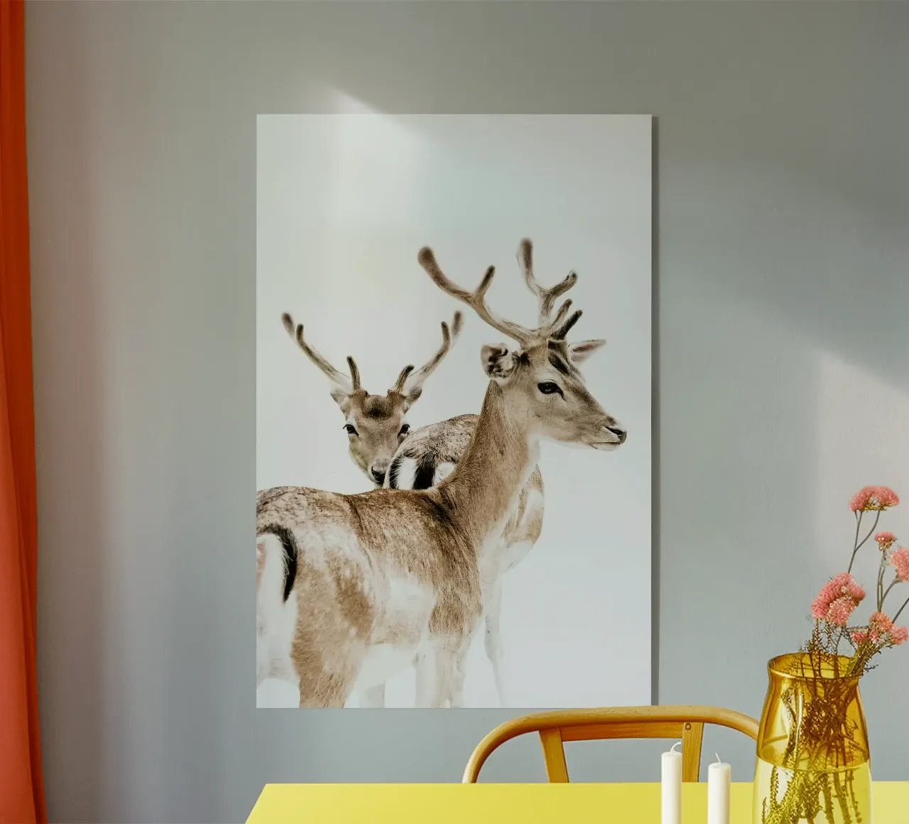 Deers II Acryl-Glas von Victoria Frost
