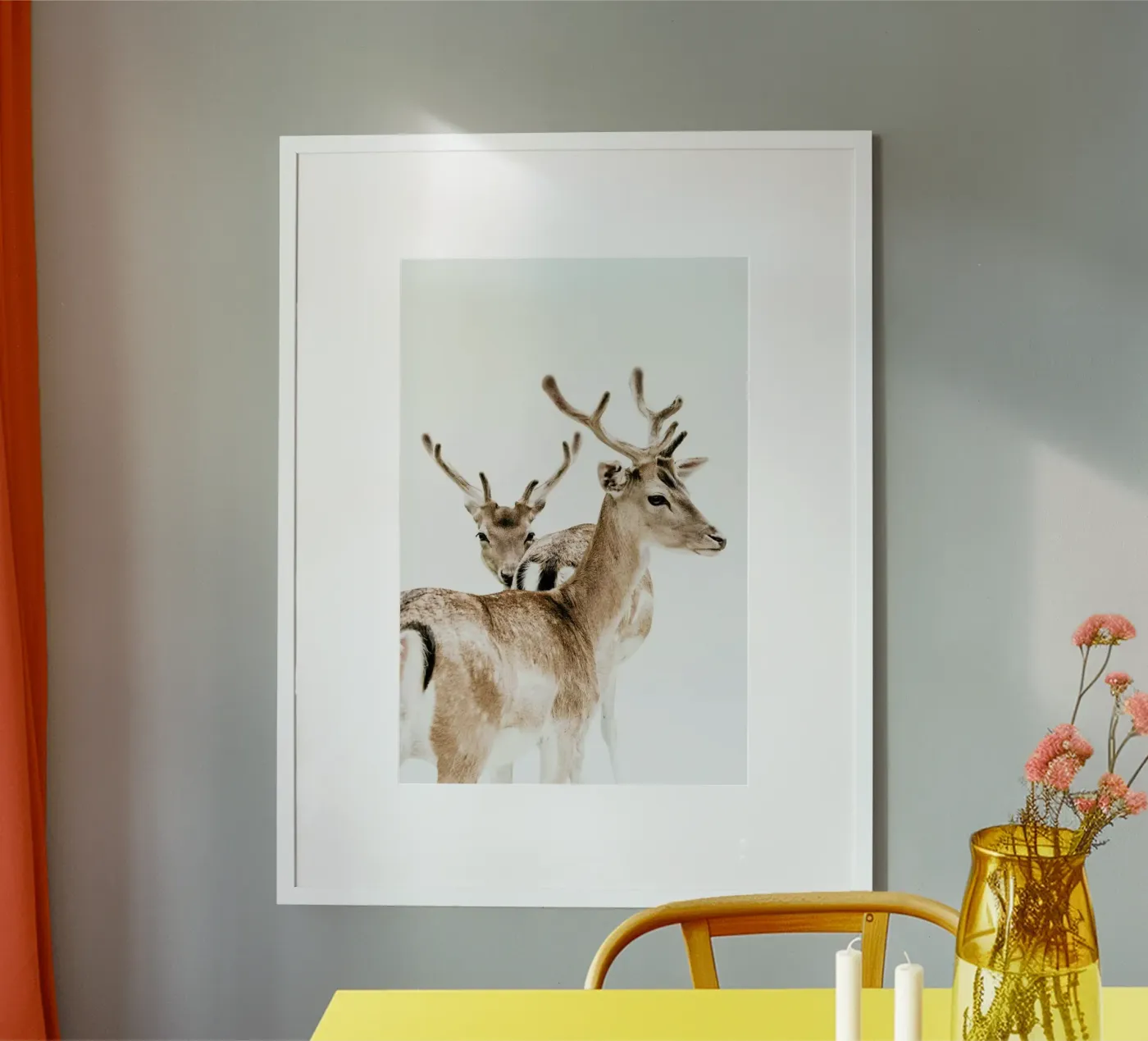 Deers II poster by Victoria Frost