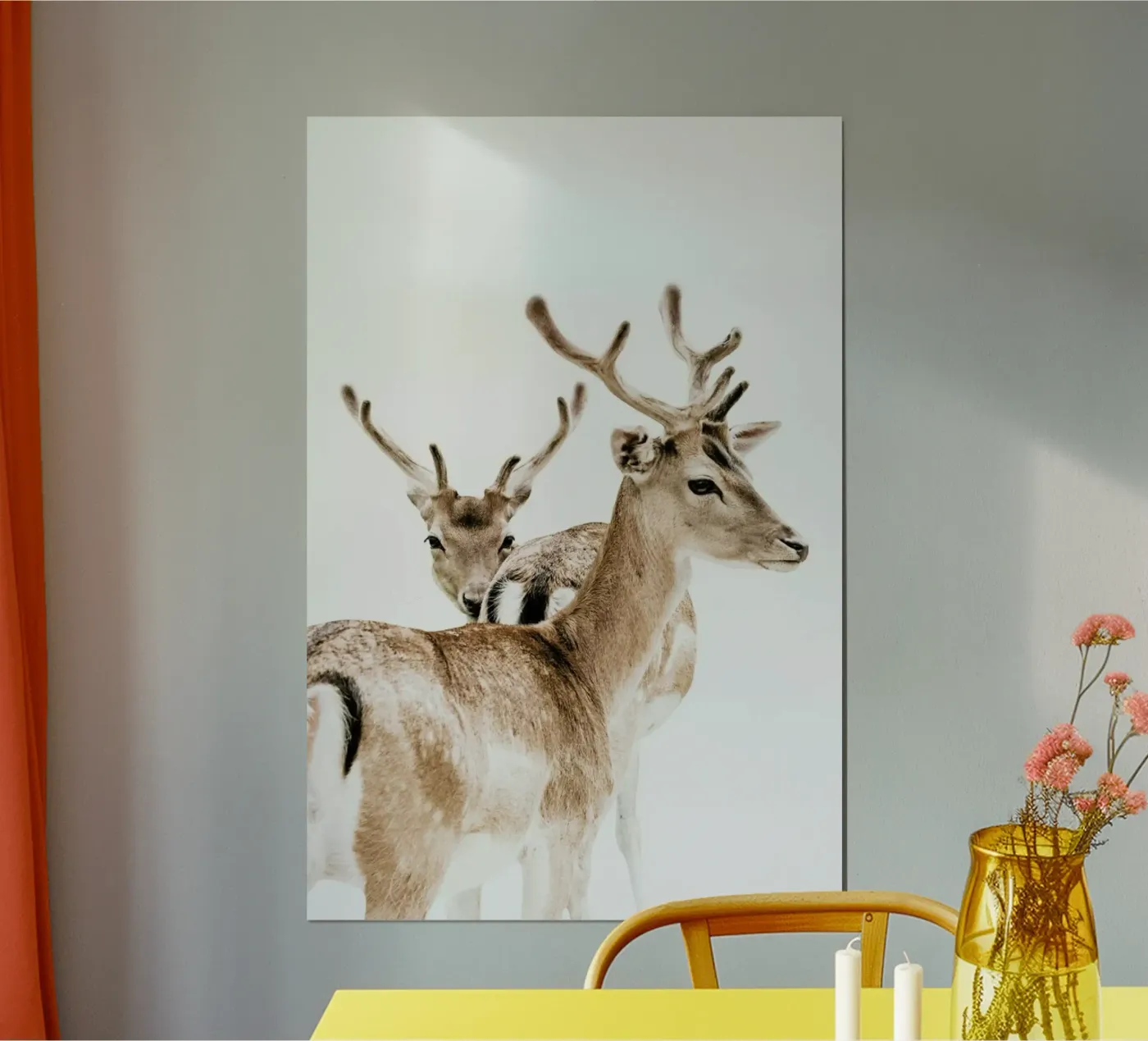 Deers II poster by Victoria Frost