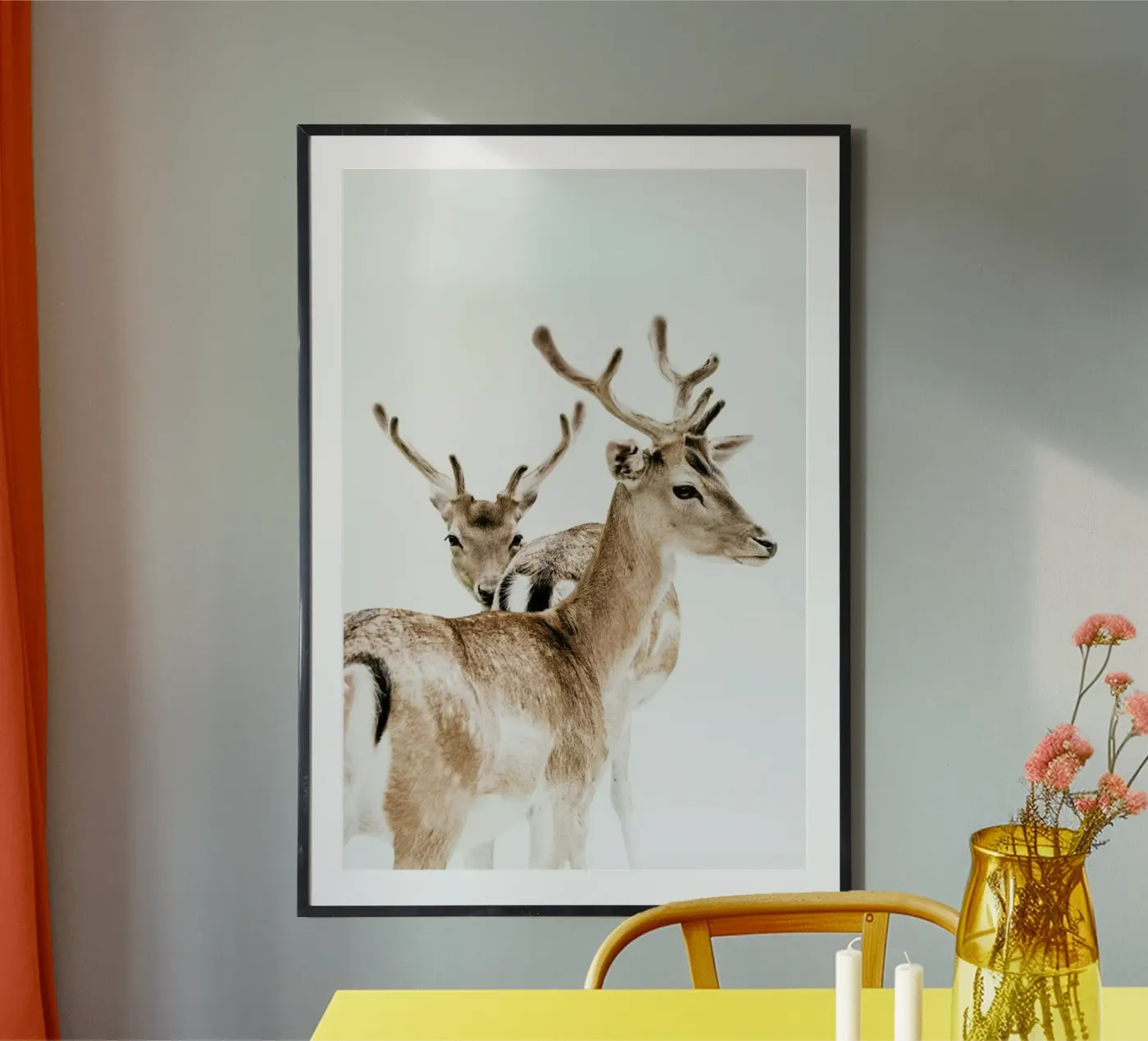 Deers II poster by Victoria Frost