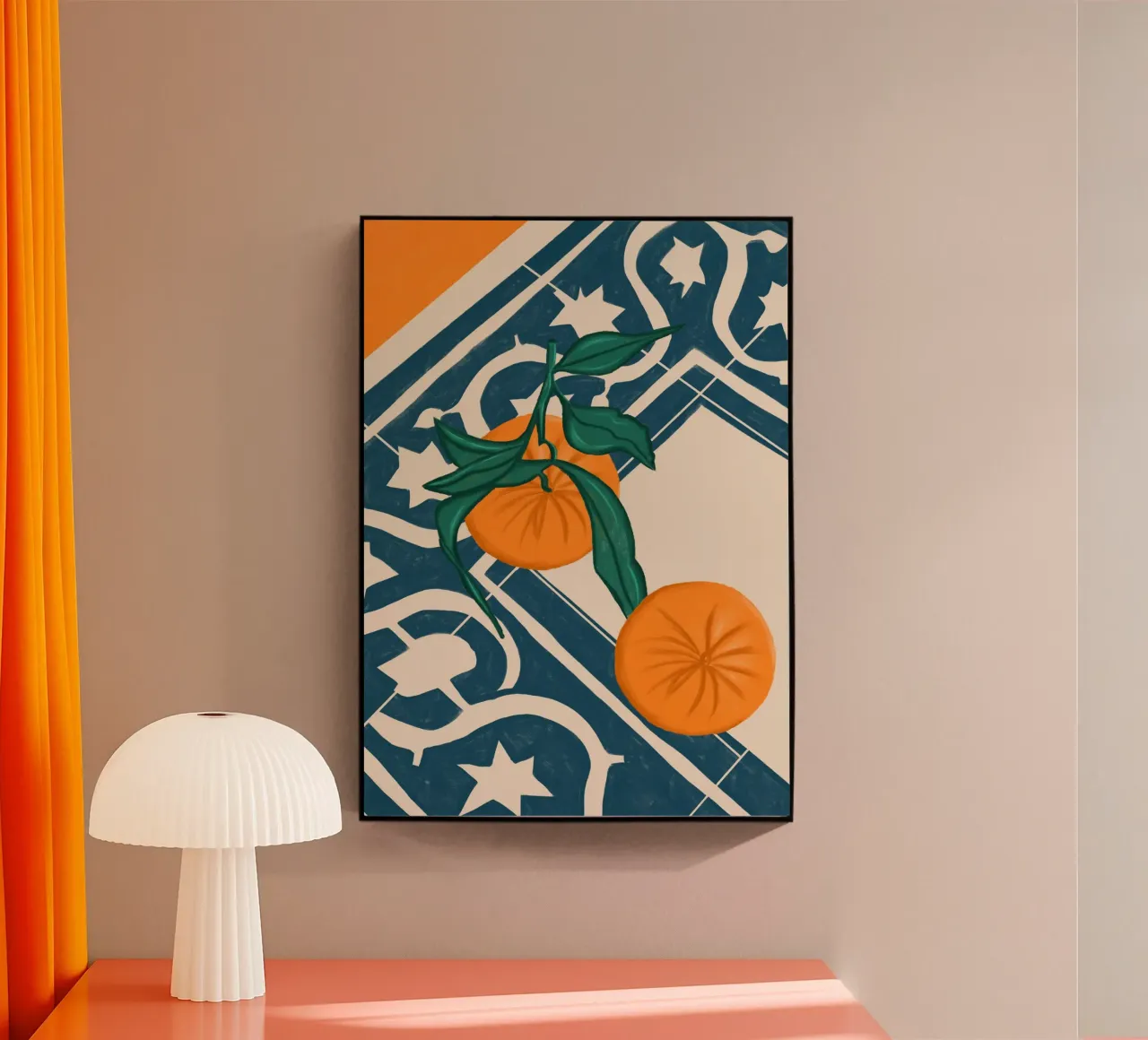 MANDARINI ESTIVI plexiglass da Pictufy Sun & Spirit