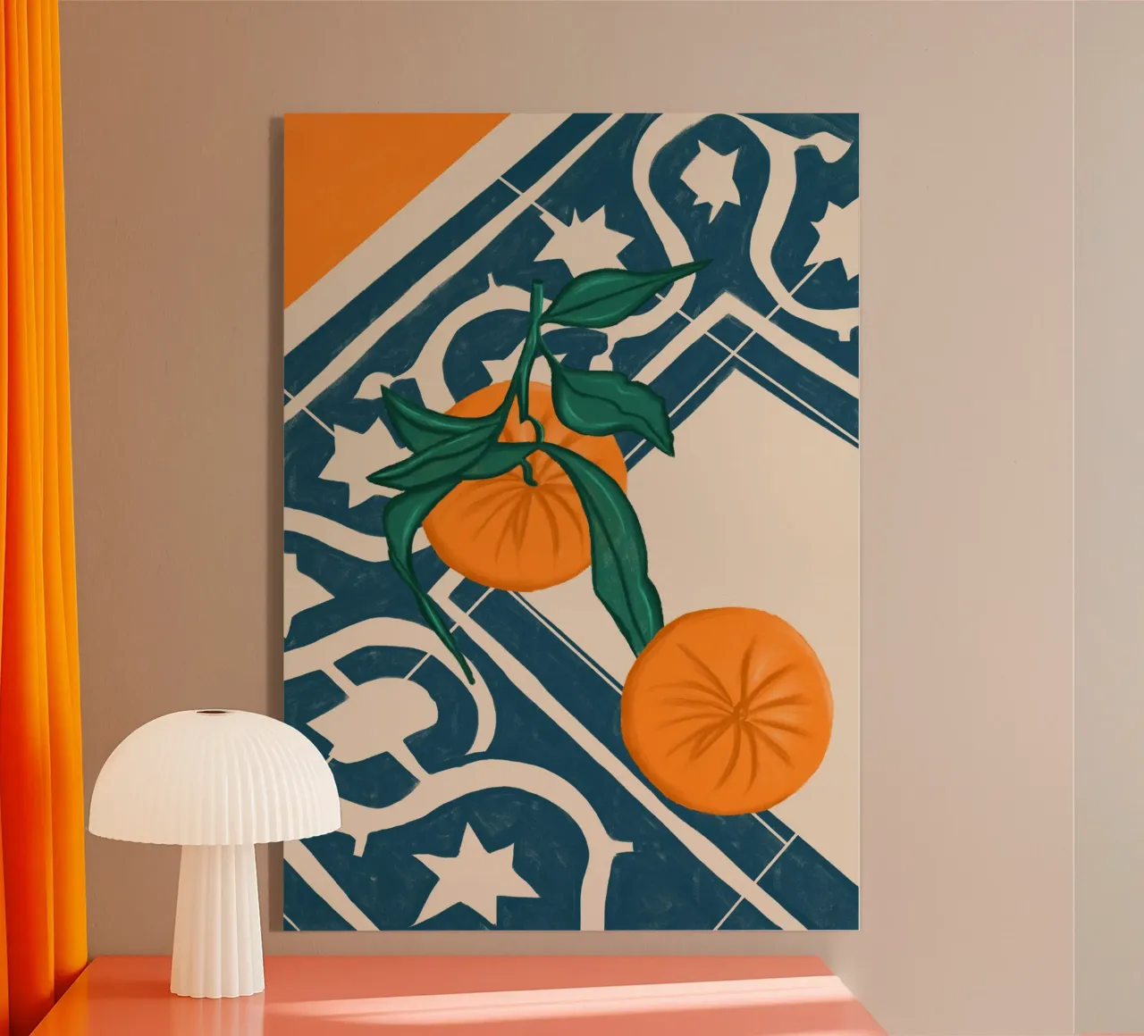 MANDARINI ESTIVI plexiglass da Pictufy Sun & Spirit