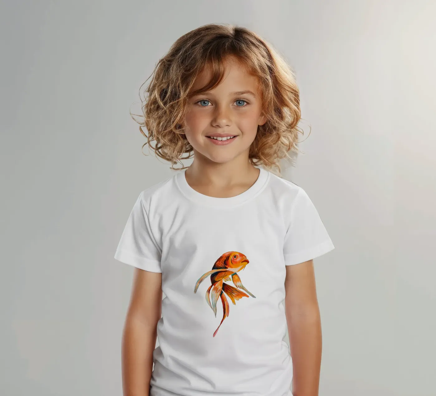 Koi fish t-shirt bambini da Femke Zwaan