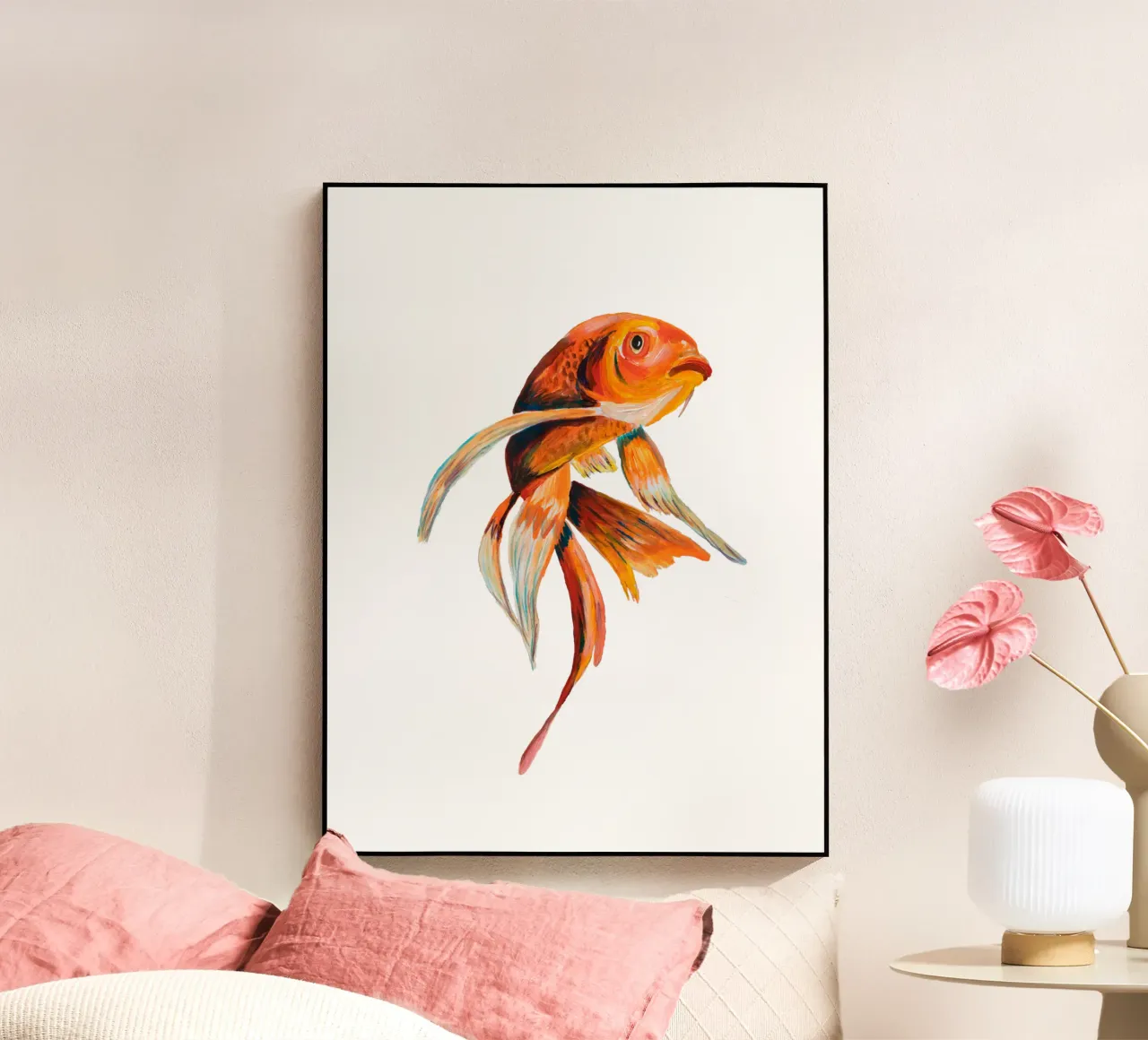 Koi fish plexiglass da Femke Zwaan