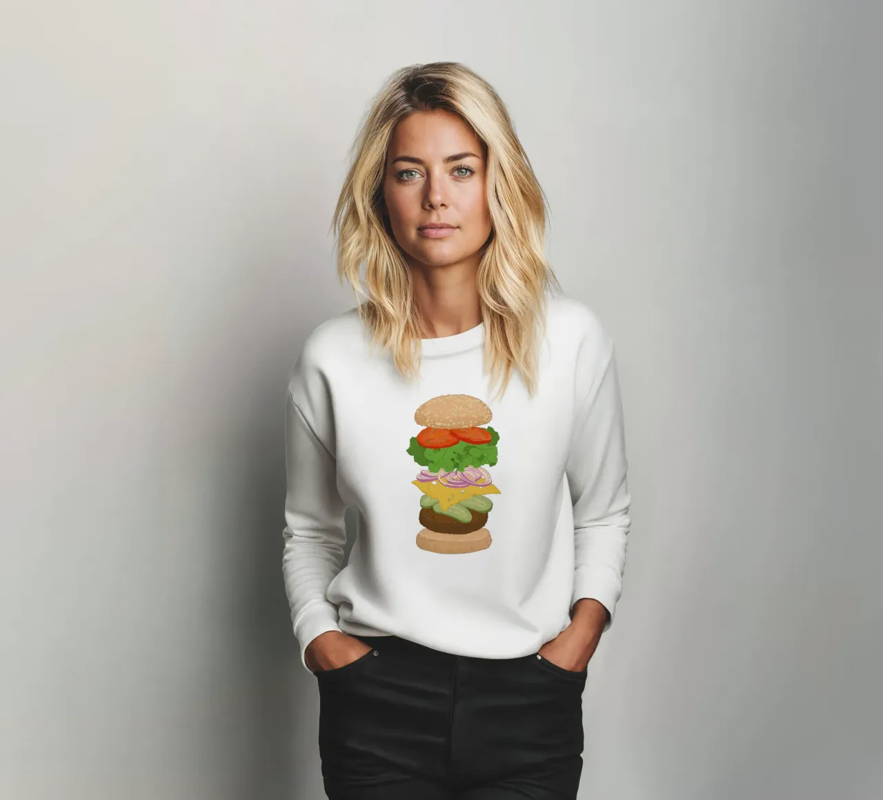 Hamburger felpa da miriamkross