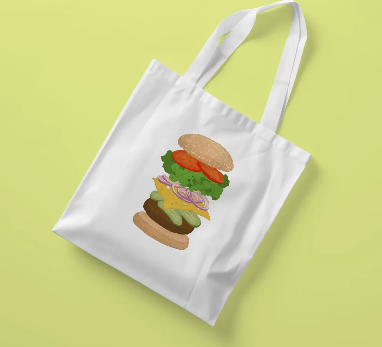 Hamburger borsa in juta da miriamkross