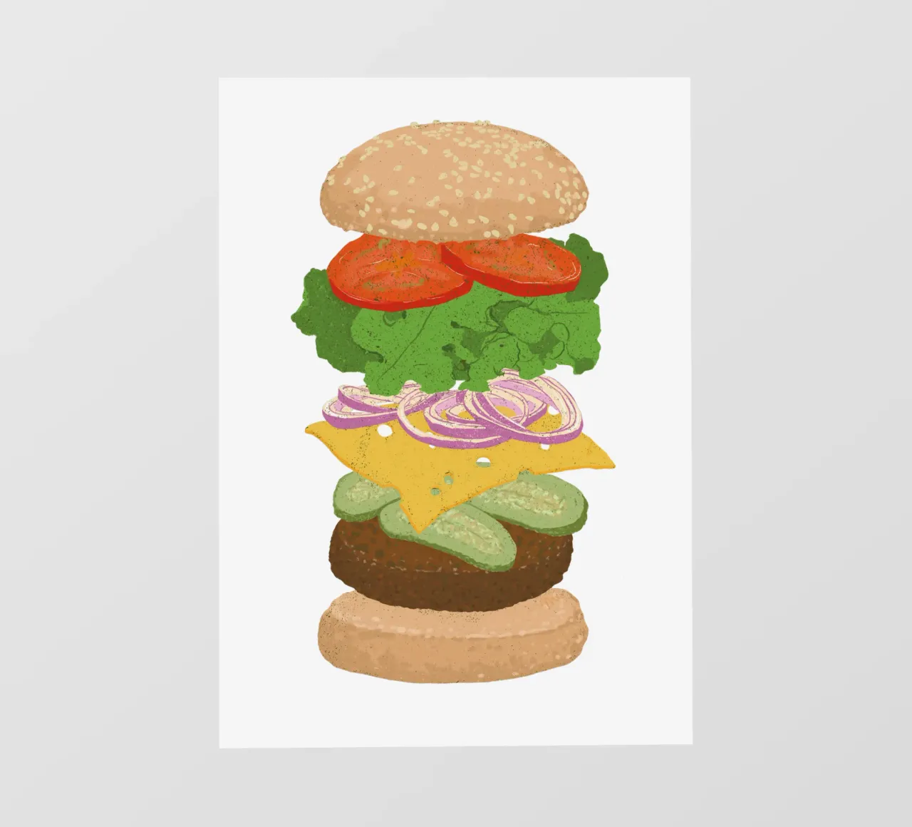 Hamburger telo in pvc da miriamkross