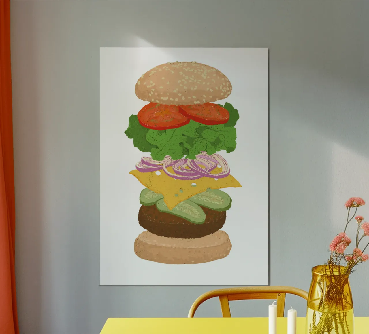 Hamburger poster da miriamkross