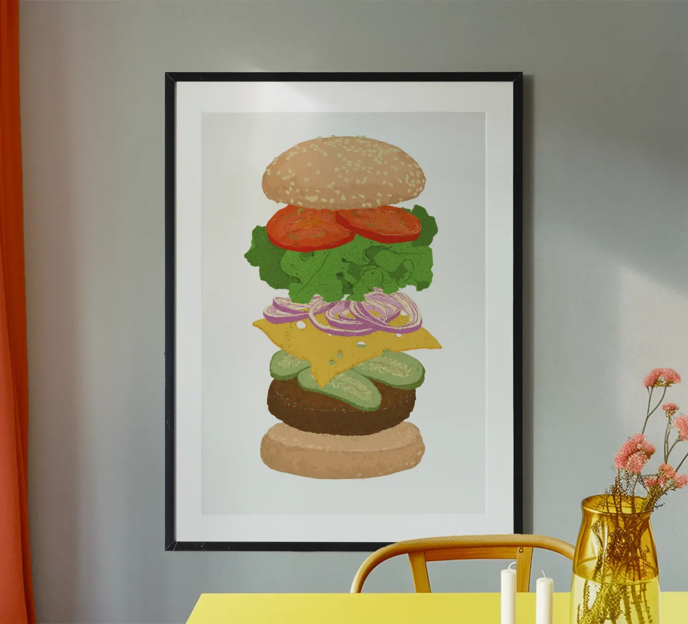 Hamburger poster da miriamkross