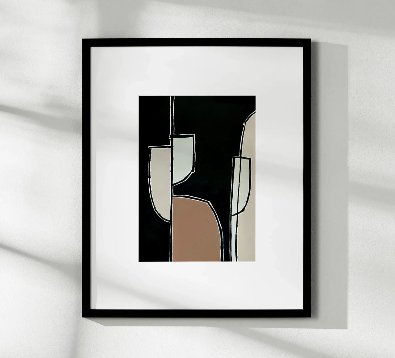 abstract shapes no9 carta hahnemühle da Andrea Reichhart Art