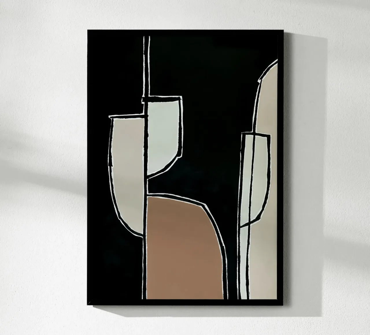 abstract shapes no9 poster da Andrea Reichhart Art