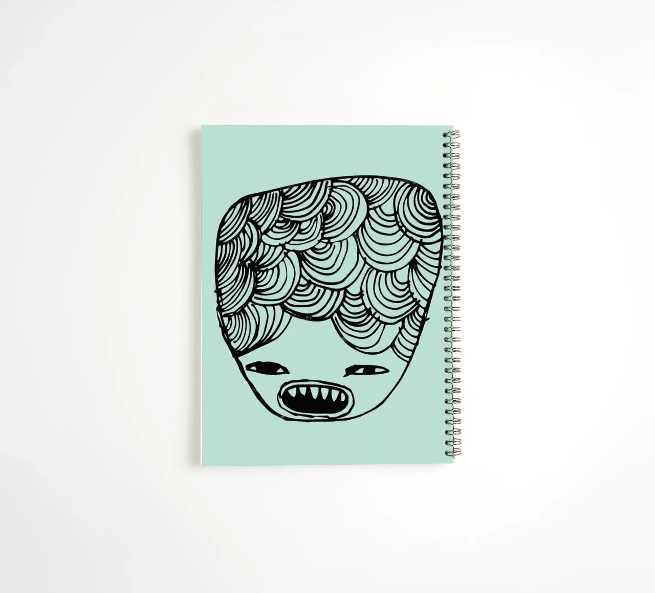 Neguinha spiral notebook by Arthelps gGmbH