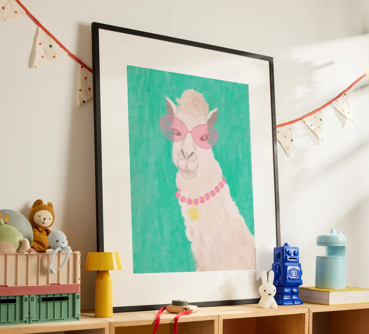 Desert Diva poster with plastic frame by Pictufy Sun & Spirit