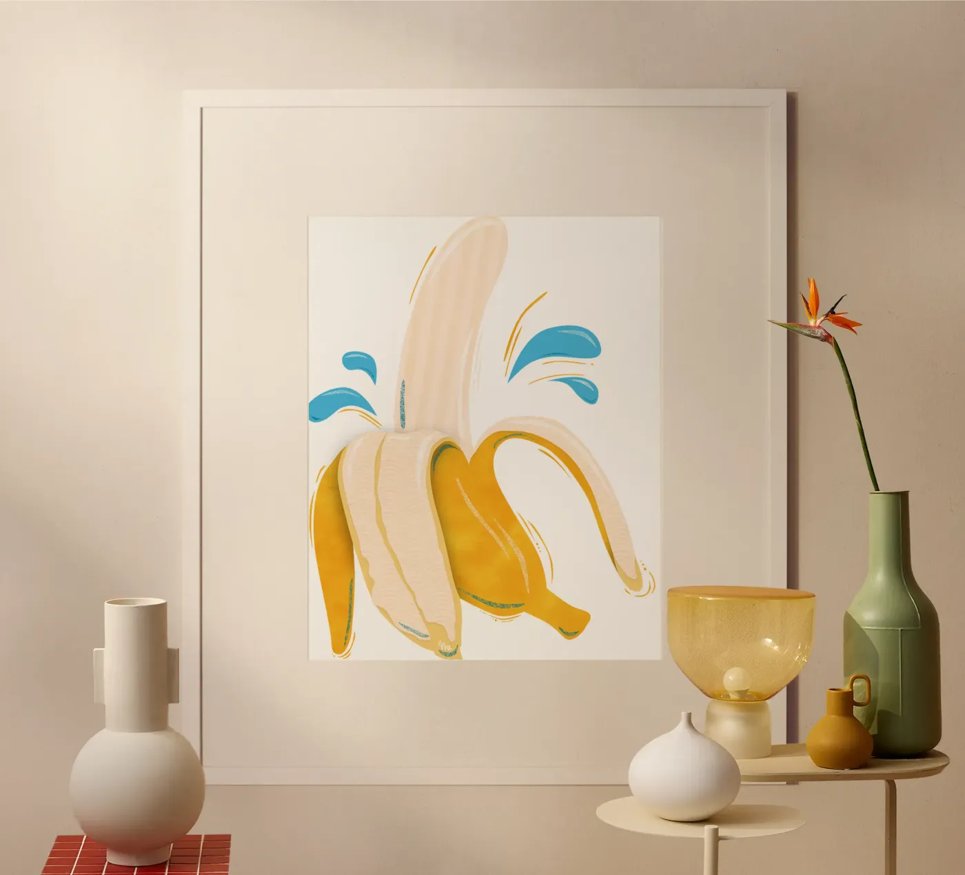 Banana Splash poster da miriamkross