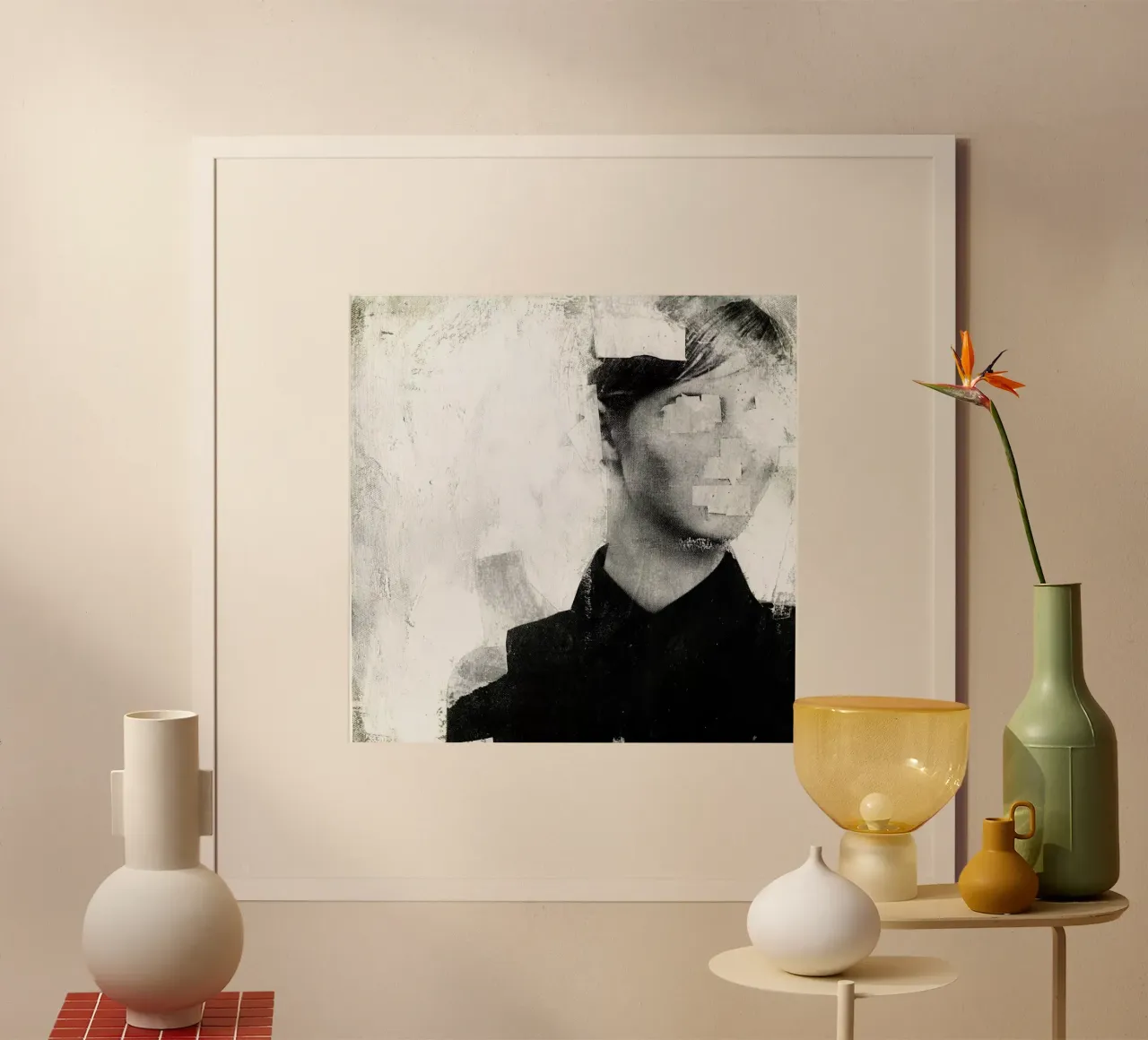 Faceless 01 poster van Famous When Dead