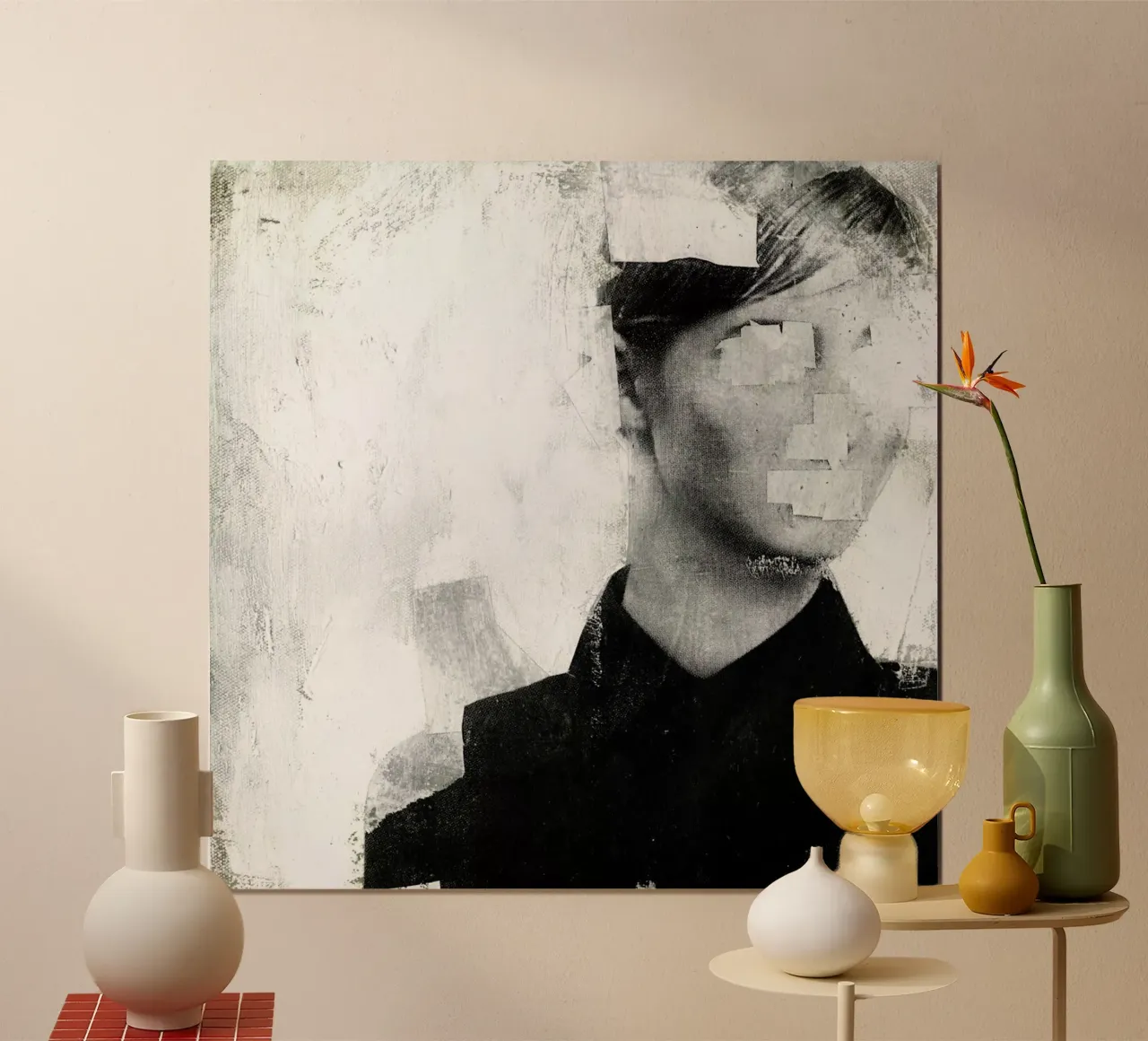 Faceless 01 poster van Famous When Dead