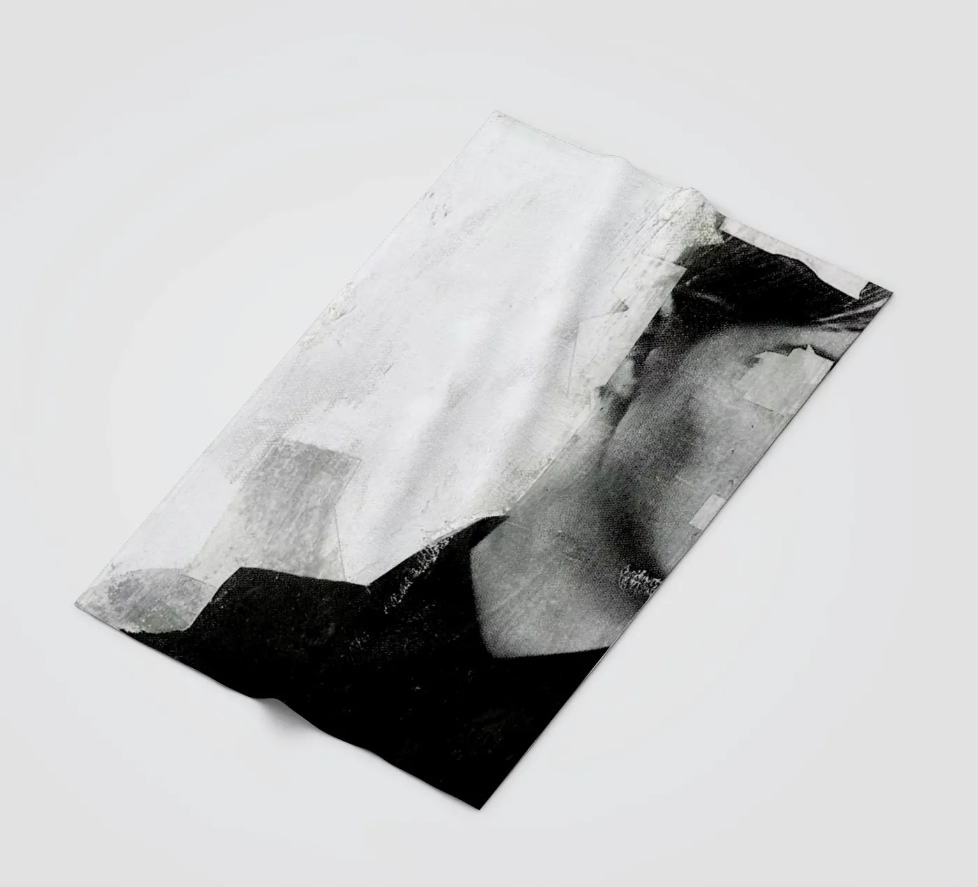 Faceless 01 fleece blanket by Famous When Dead
