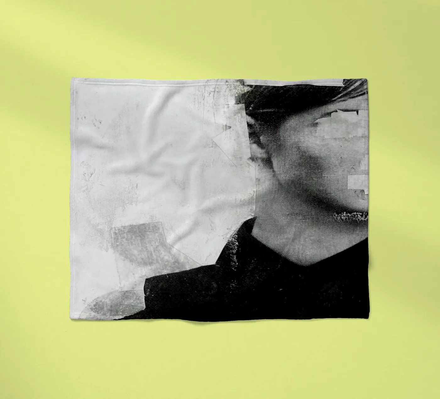 Faceless 01 Fleecedecke von Famous When Dead