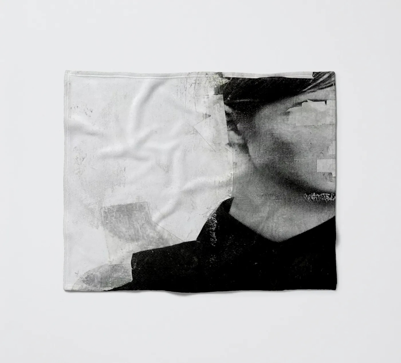 Faceless 01 Fleecedecke von Famous When Dead