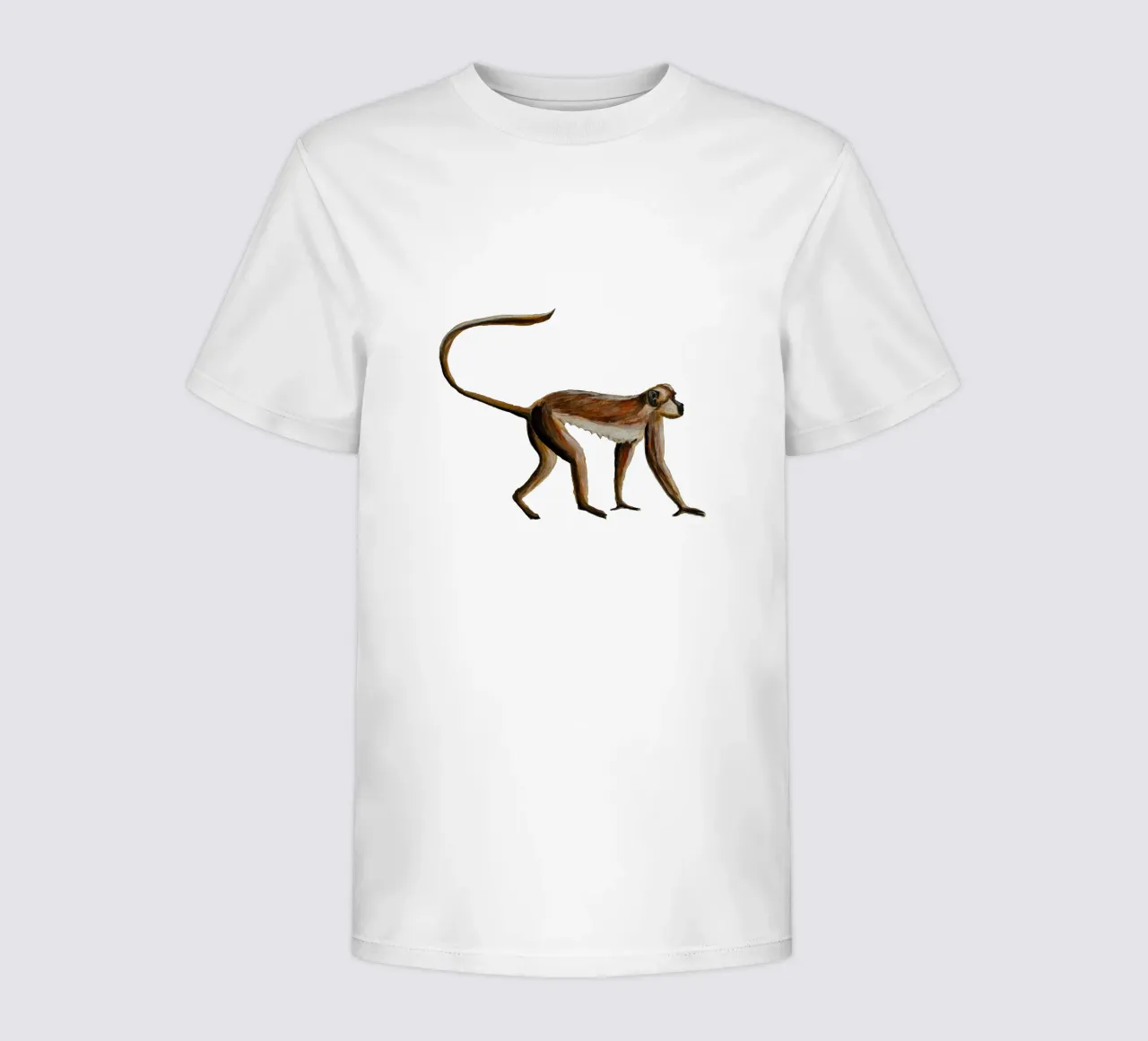 Monkey t-shirt bambini da Femke Zwaan