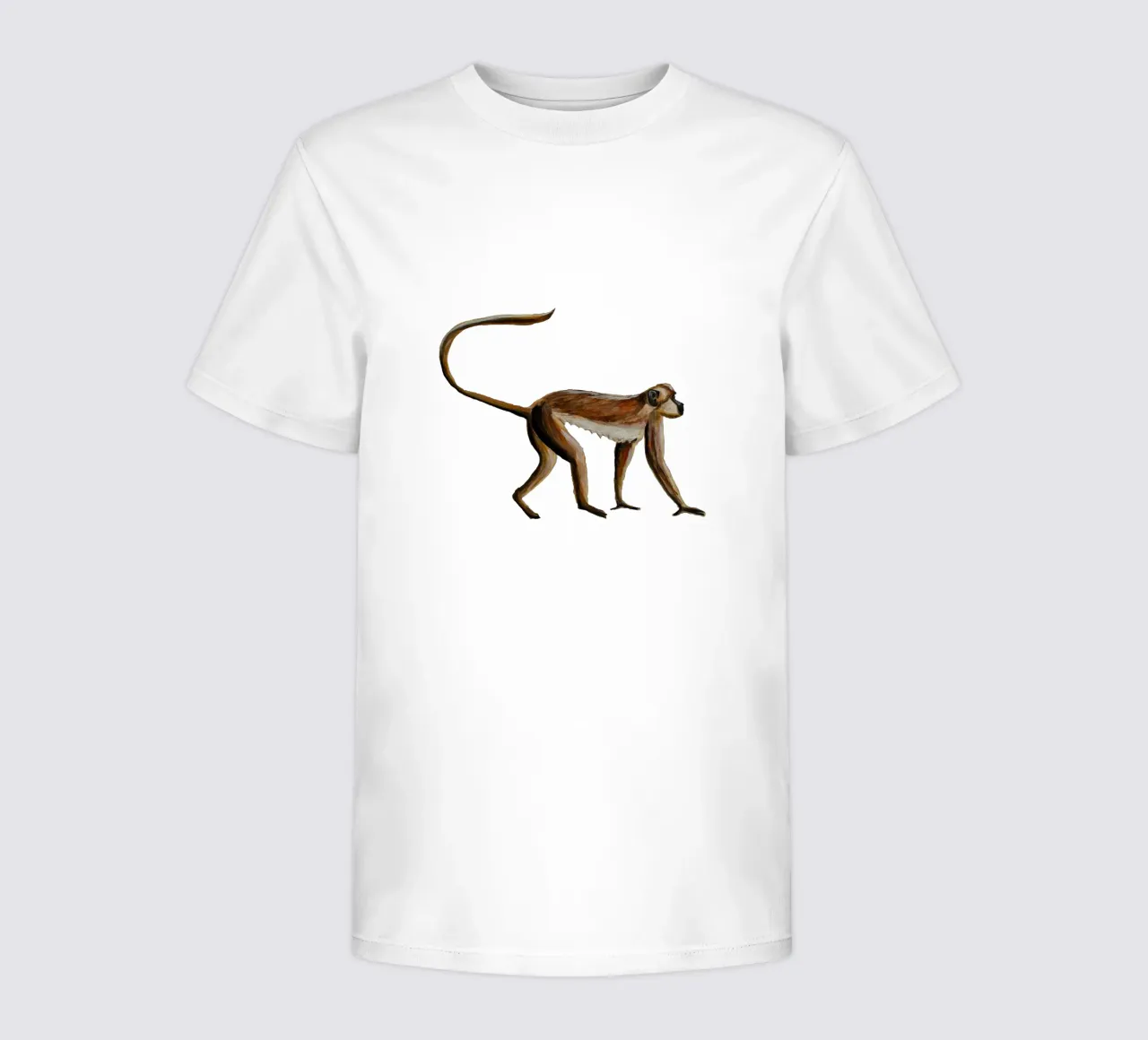 Monkey t-shirt bambini da Femke Zwaan