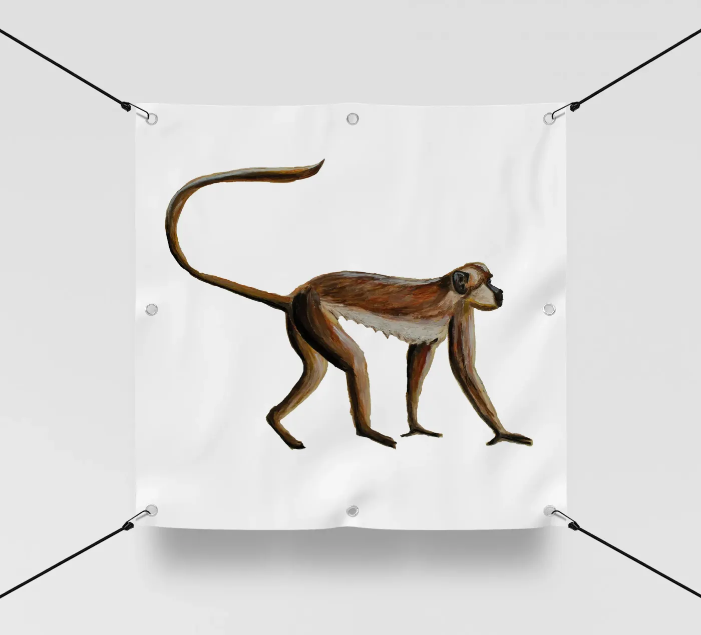 Monkey PVC Plane von Femke Zwaan