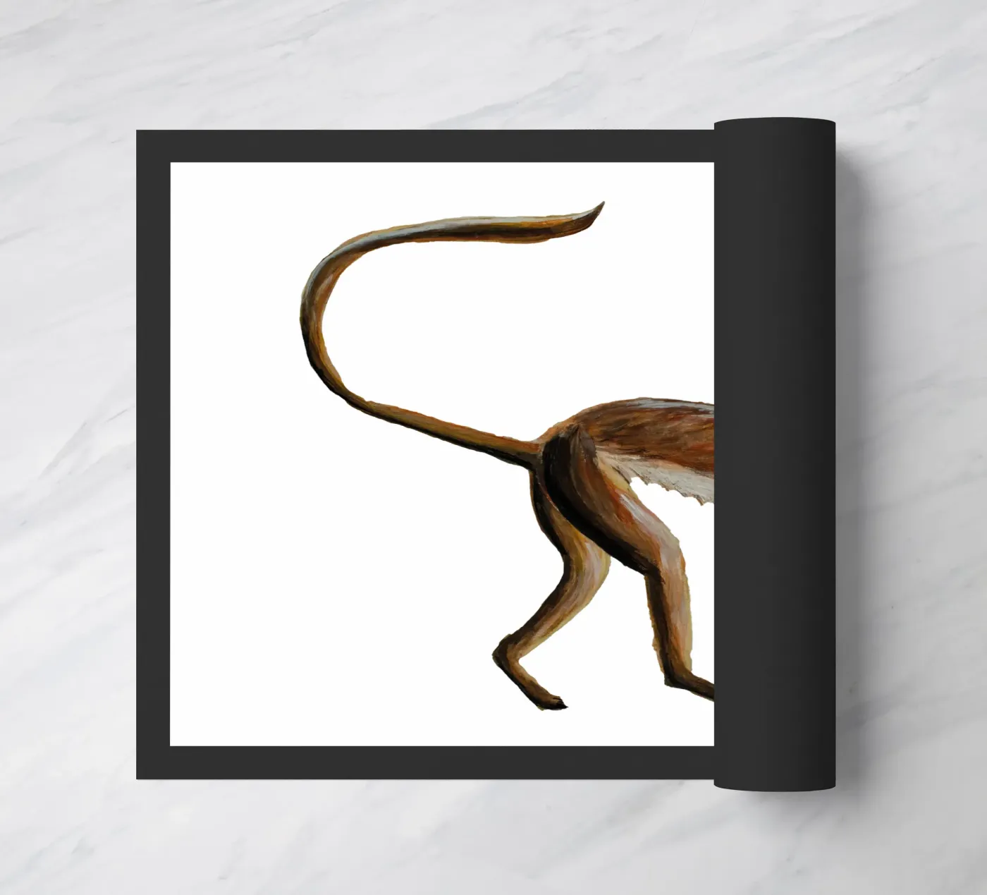 Monkey doormat by Femke Zwaan