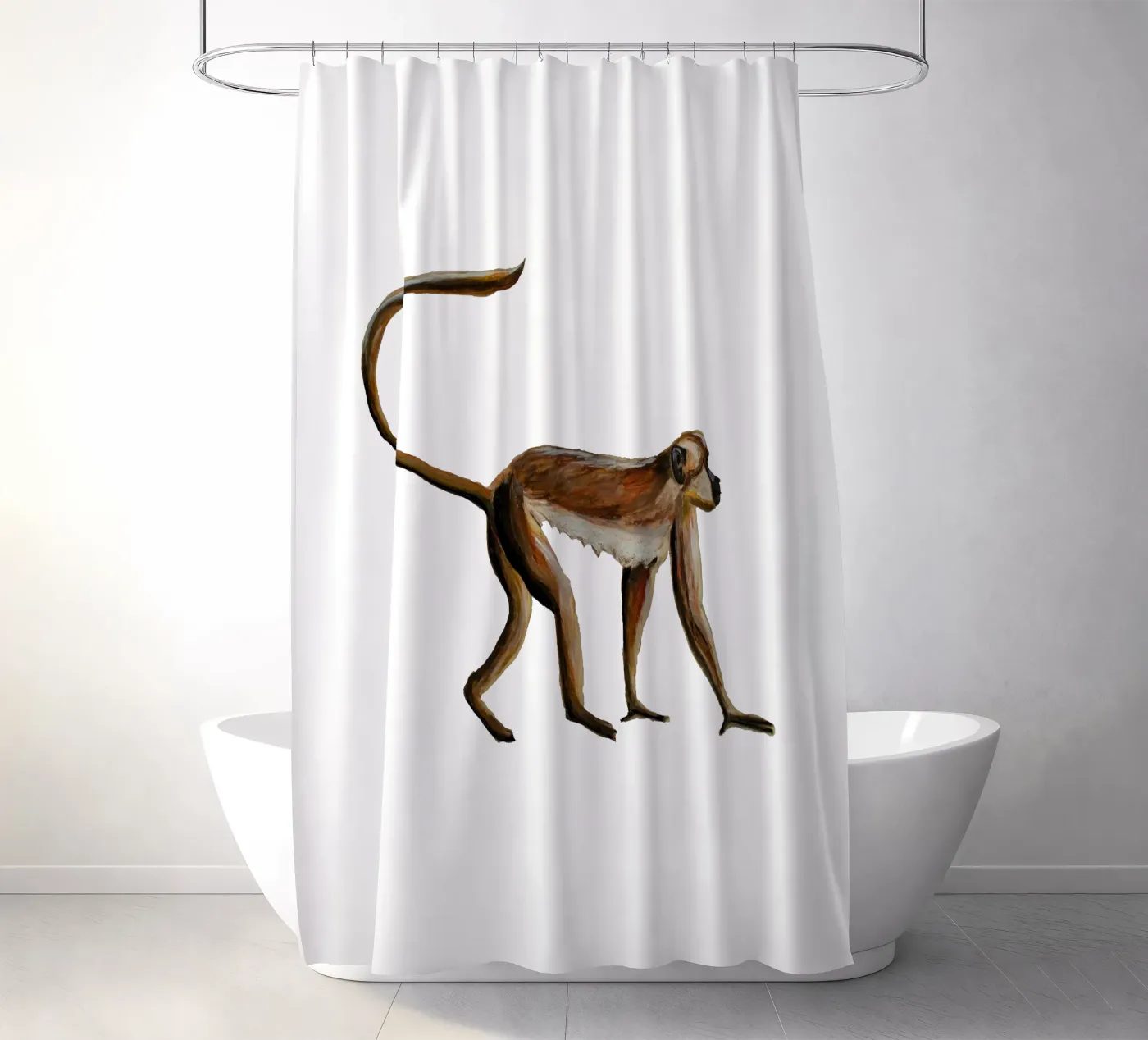 Monkey tenda da doccia da Femke Zwaan