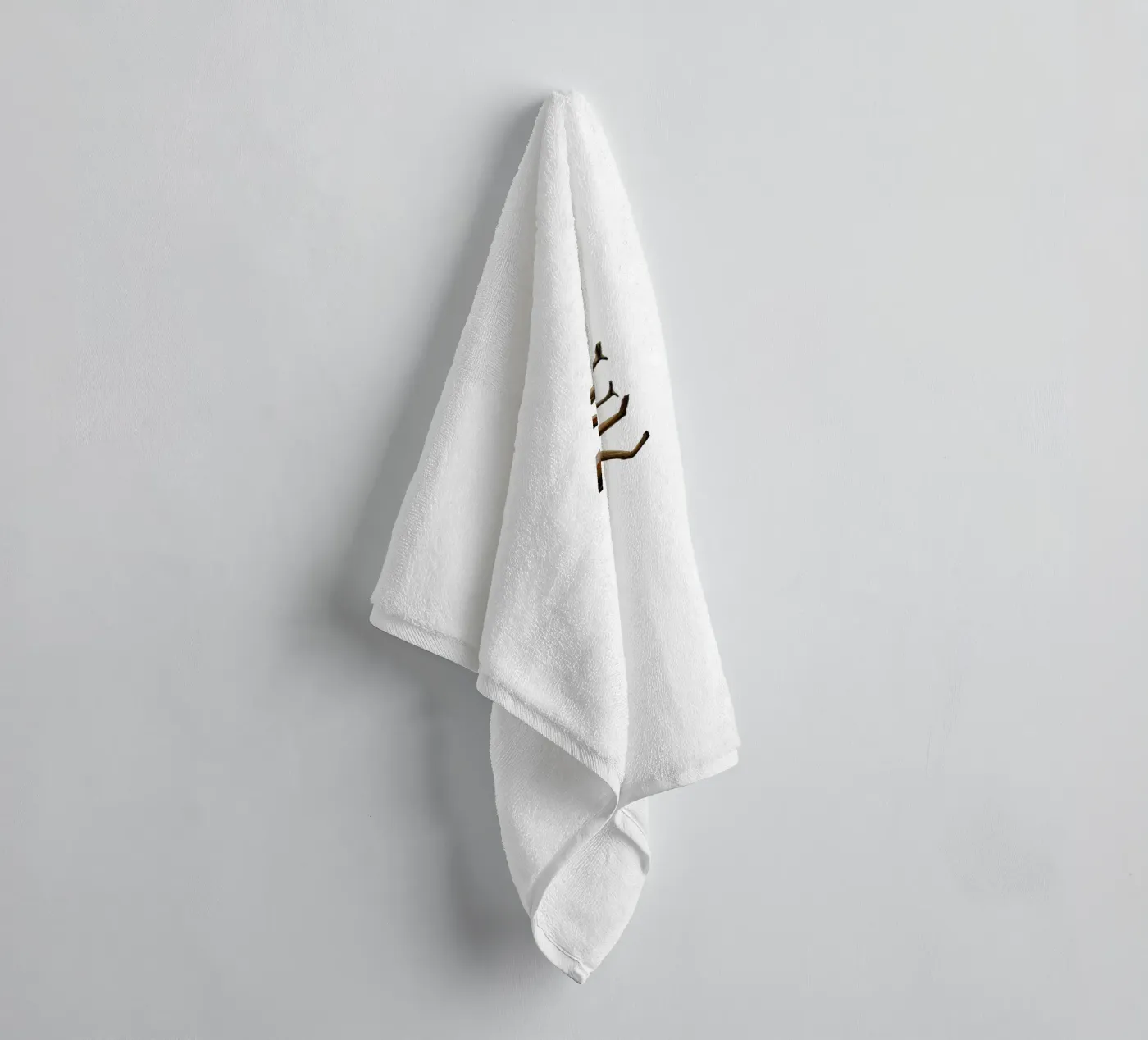 Monkey badhanddoek van Femke Zwaan