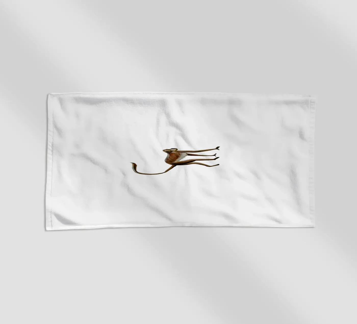 Monkey strandhanddoek van Femke Zwaan