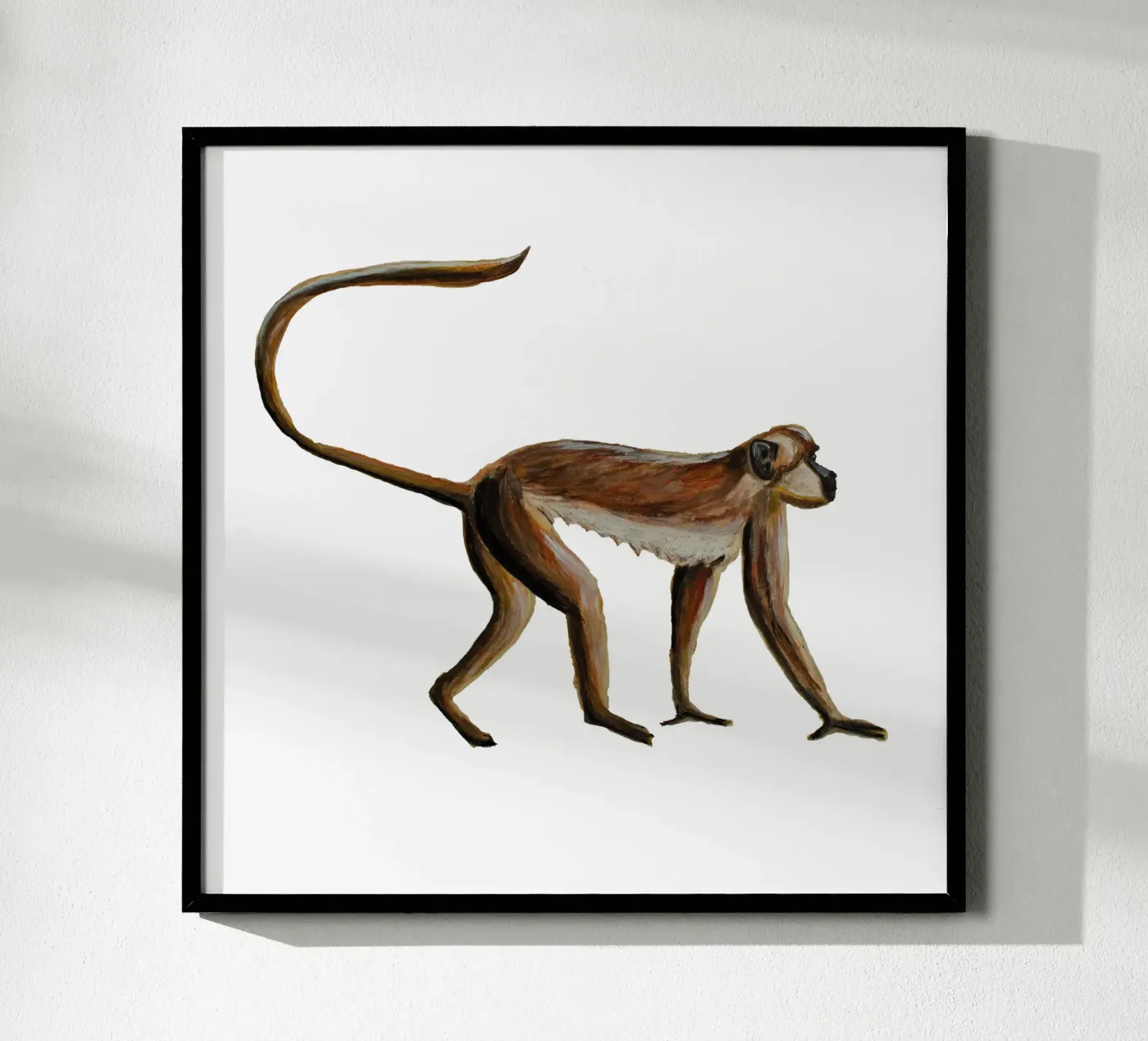 Monkey poster de Femke Zwaan