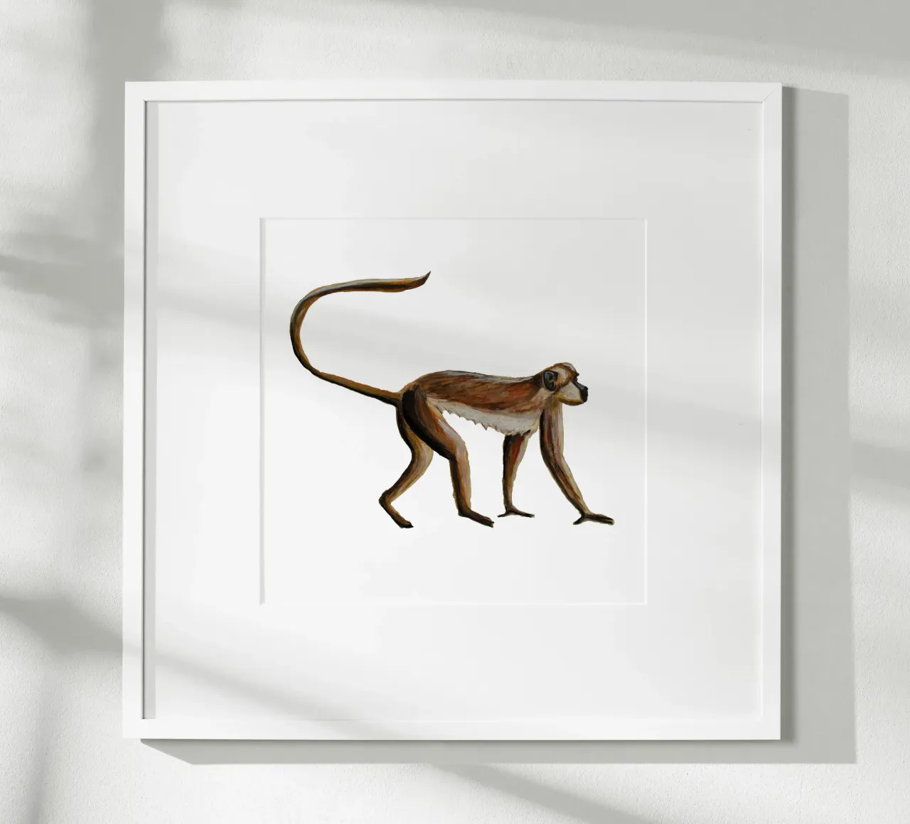 Monkey poster da Femke Zwaan